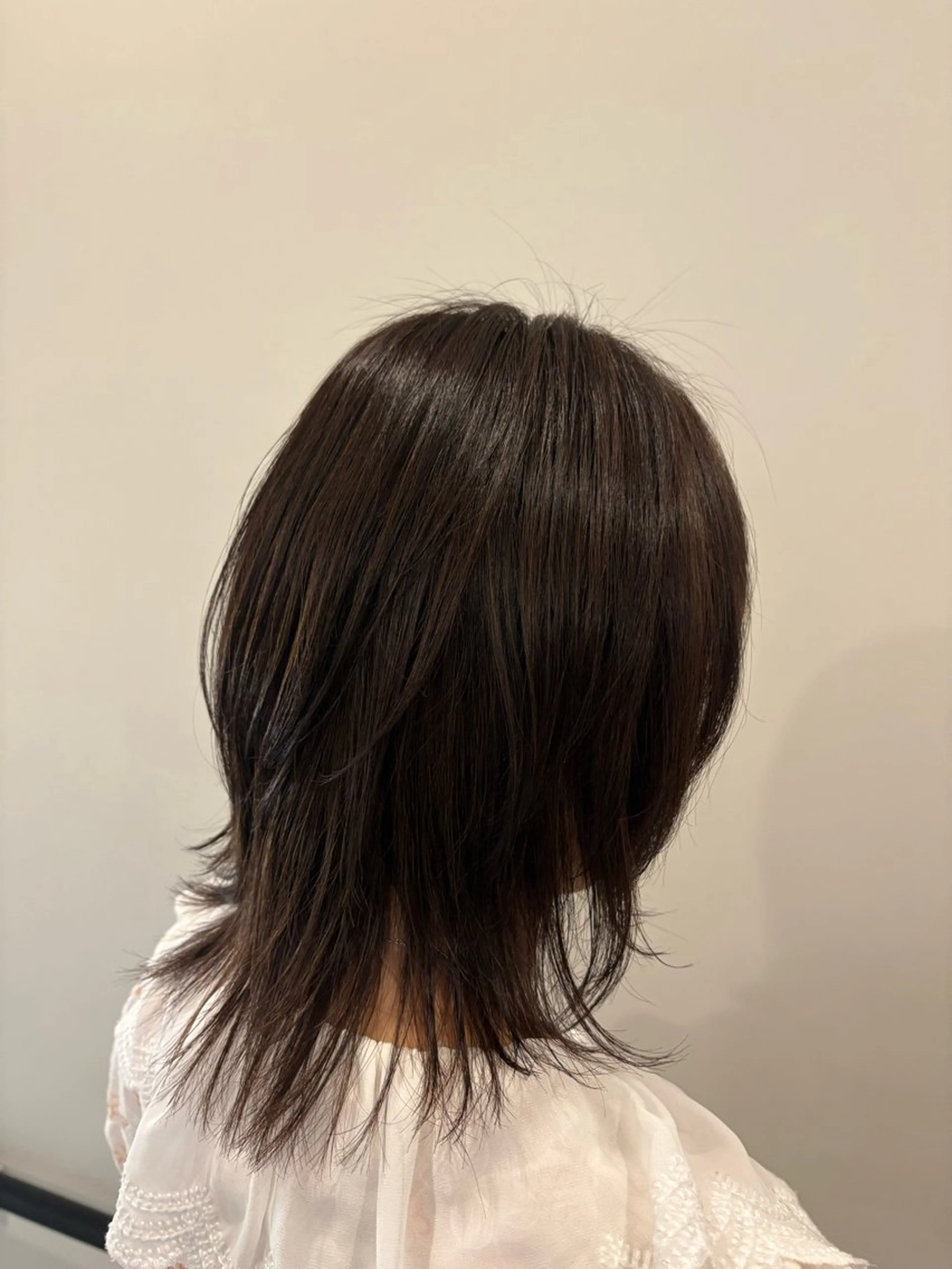 ミディアム ヘアカラー 垣副 温飛のヘアスタイル