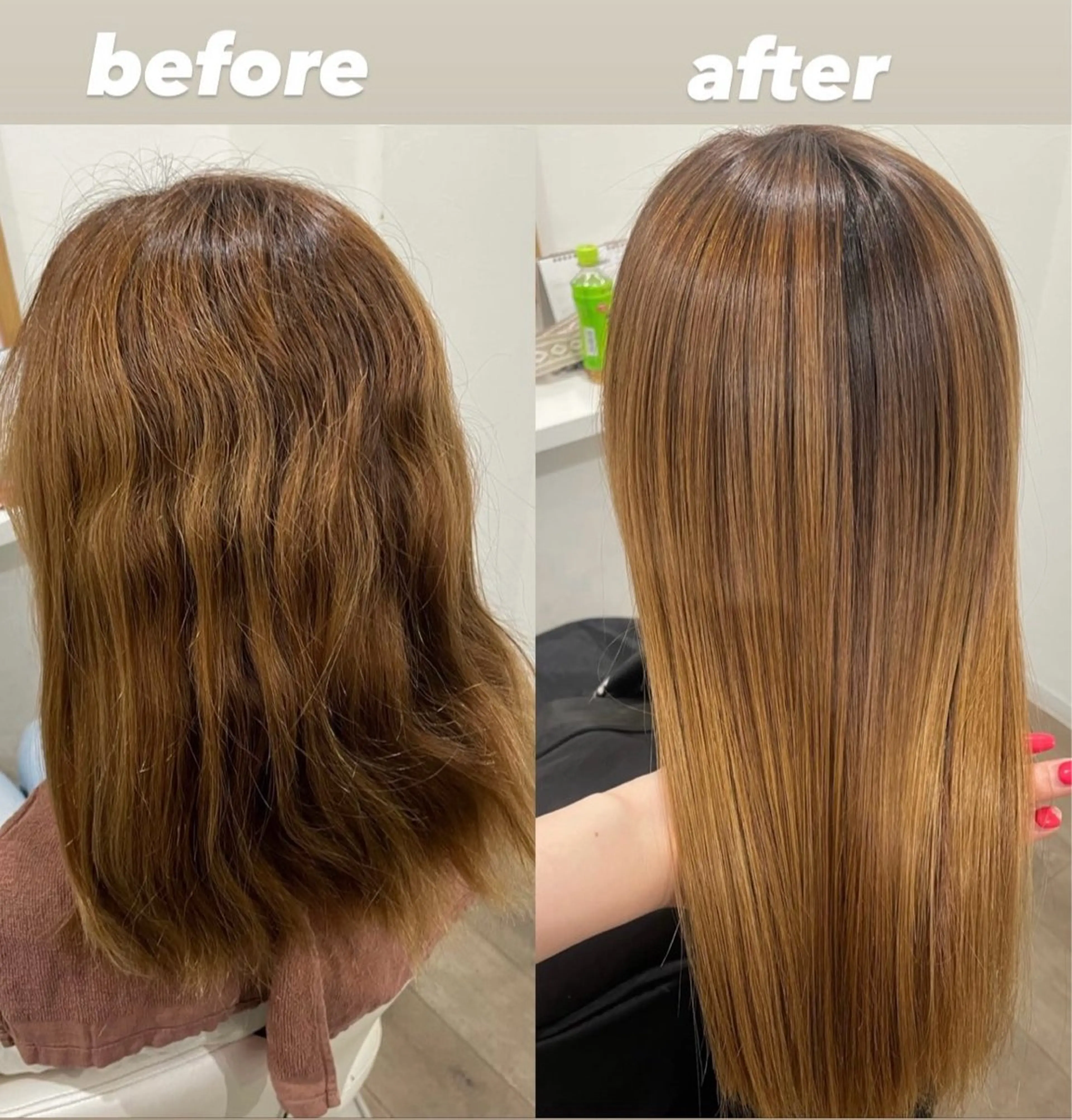 セミロング Jewel Box所属・梅田/酸性ストレート 髪質改善/natsuのヘアスタイル