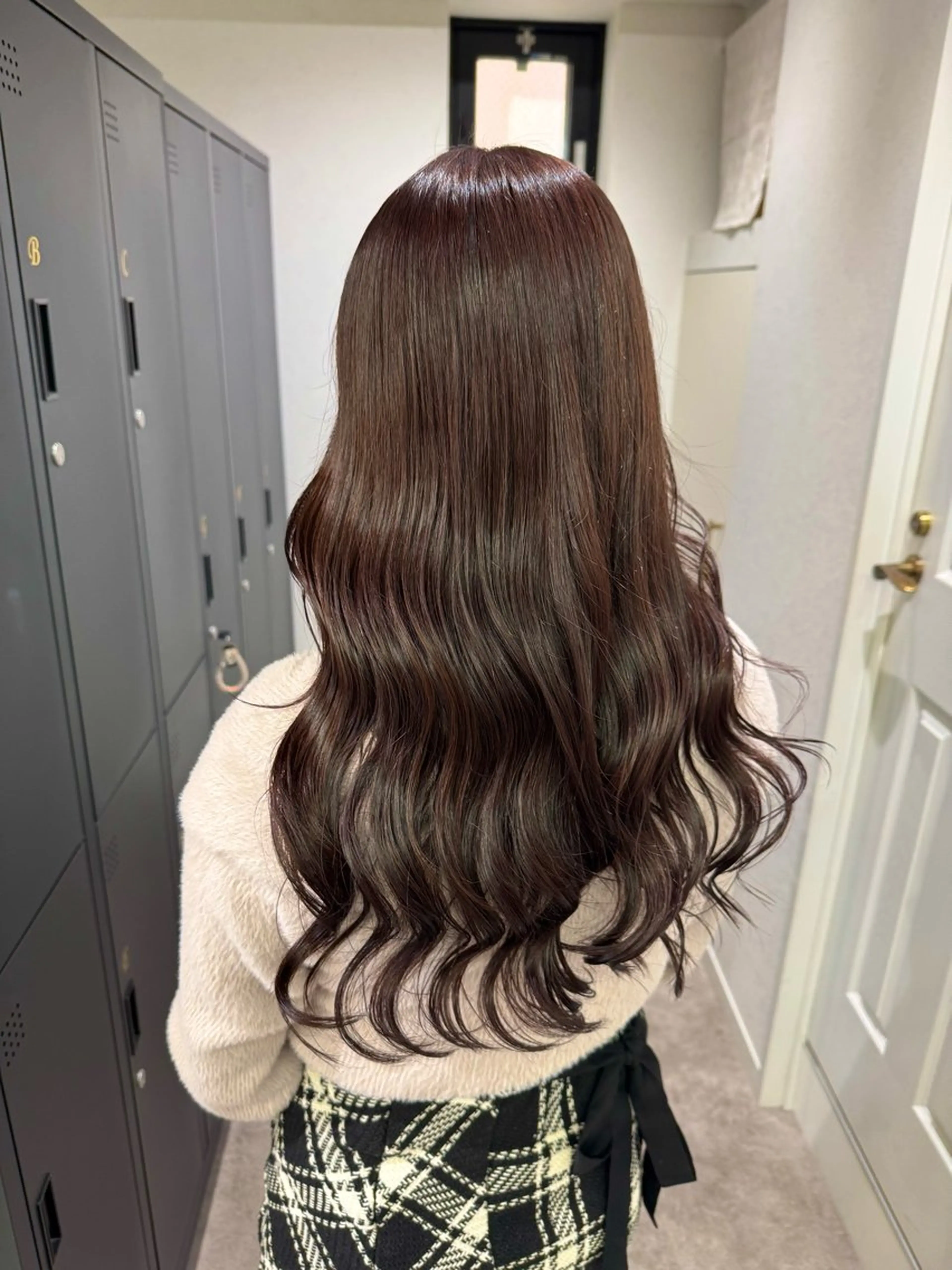 ロング カラー カット ヘアカラー 縮毛矯正/艶髪カラー ヘアアレンジ/ひふみのヘアスタイル