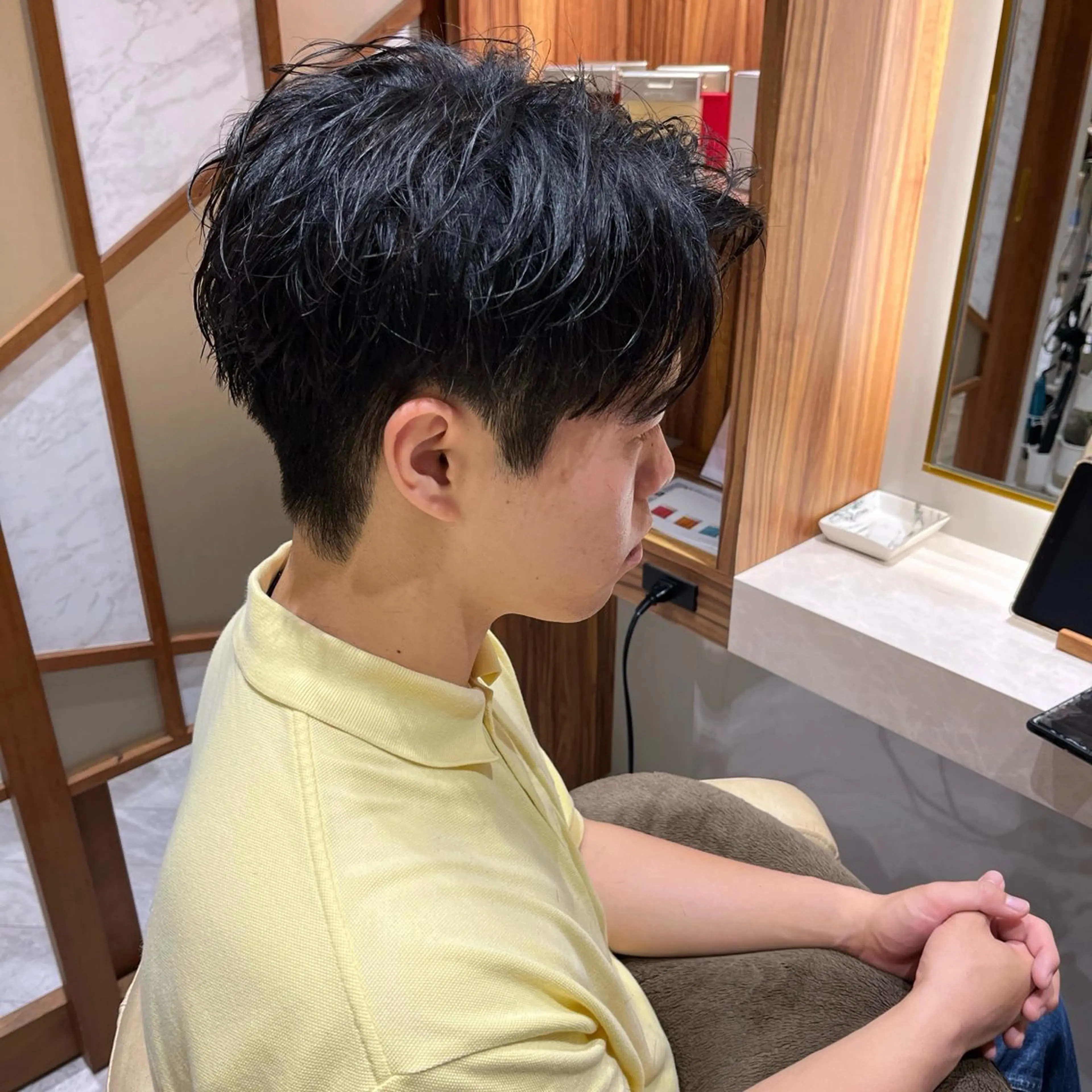 メンズ 冨井 ほのかのヘアスタイル