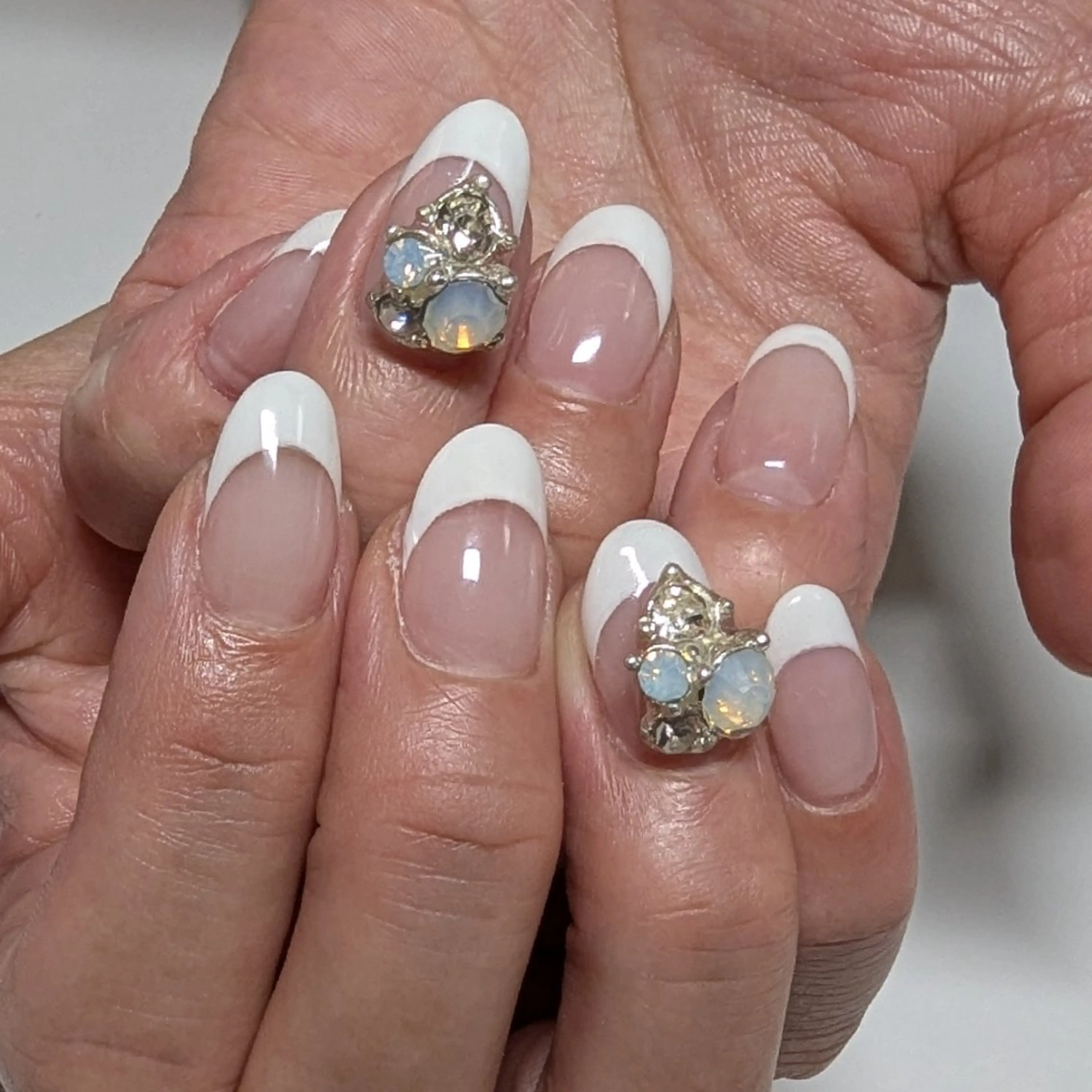 ネイル 長さ出し フレンチネイル ハンドネイル KANON所属・☆ KANON☆のネイルデザイン