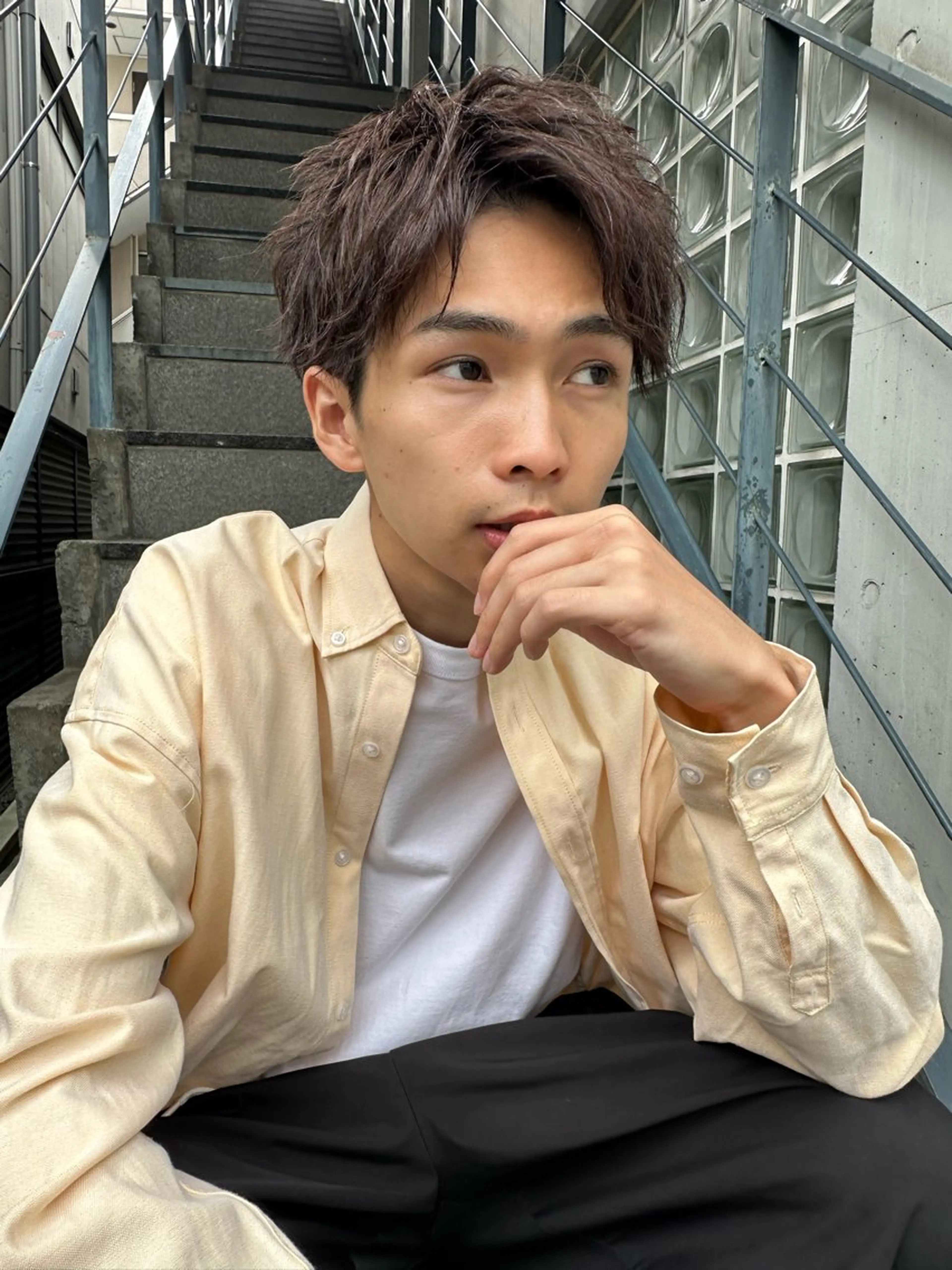 ショート メンズ カット トリートメント 【メンズヘア】 原宿/Kasumiのヘアスタイル