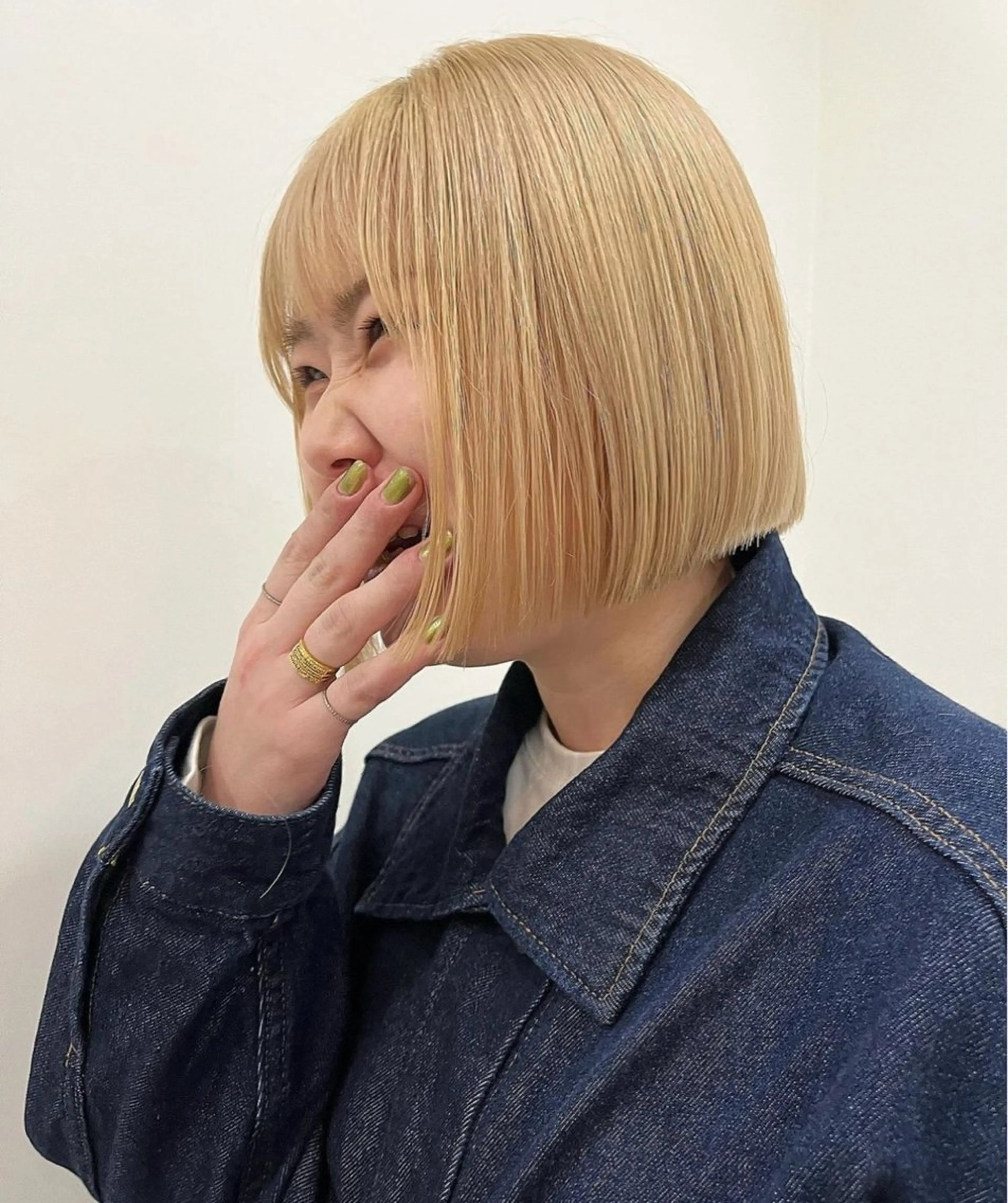 ショート ボブ／ミニボブ／ akaneのヘアスタイル