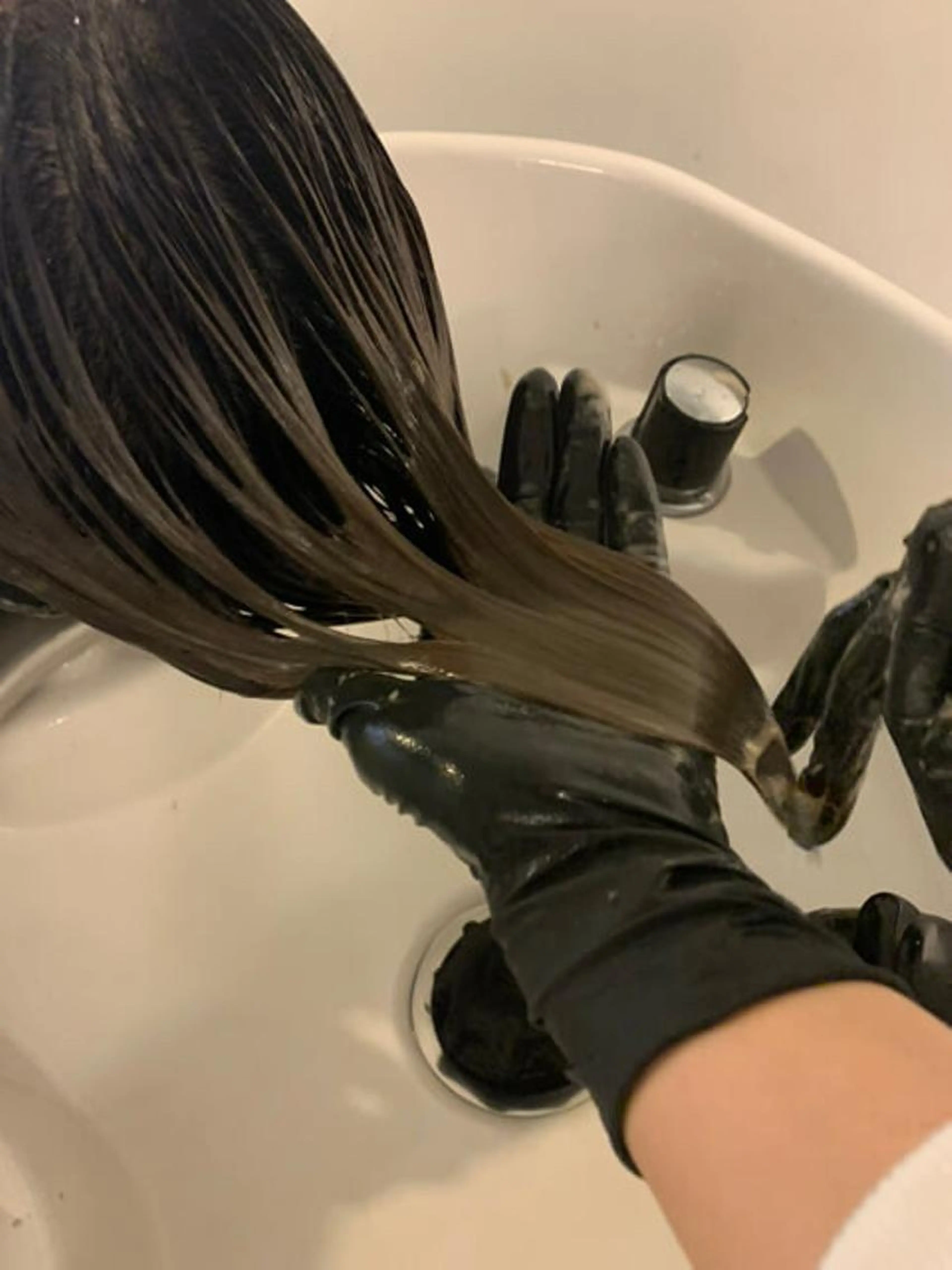 SNSで話題！髪質改善酸熱トリートメント（酸熱トリートメント/水素トリートメント/UPTGLOSS）の写真