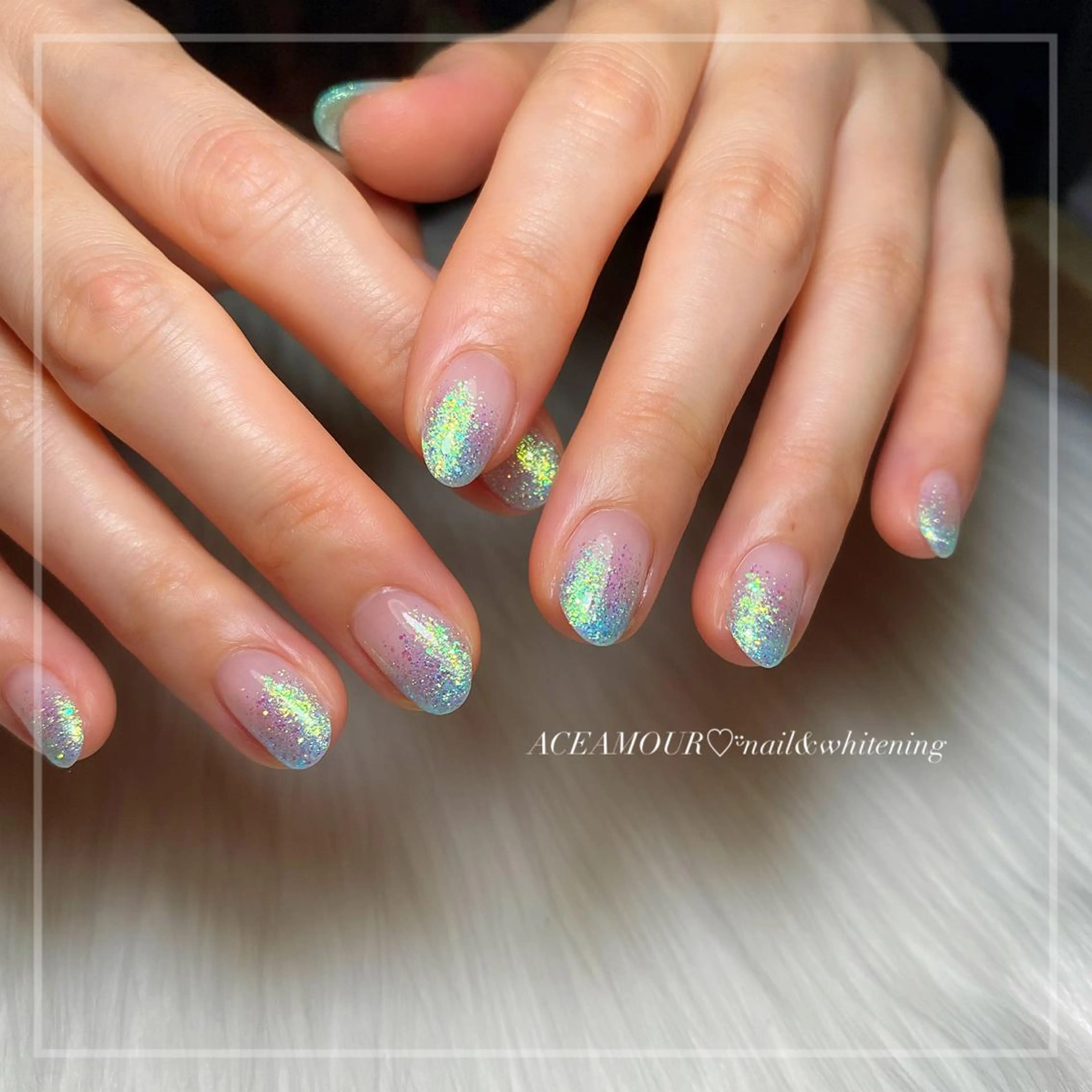 ネイル ネイル/耳つぼ /新ホワイトニングのネイルデザイン