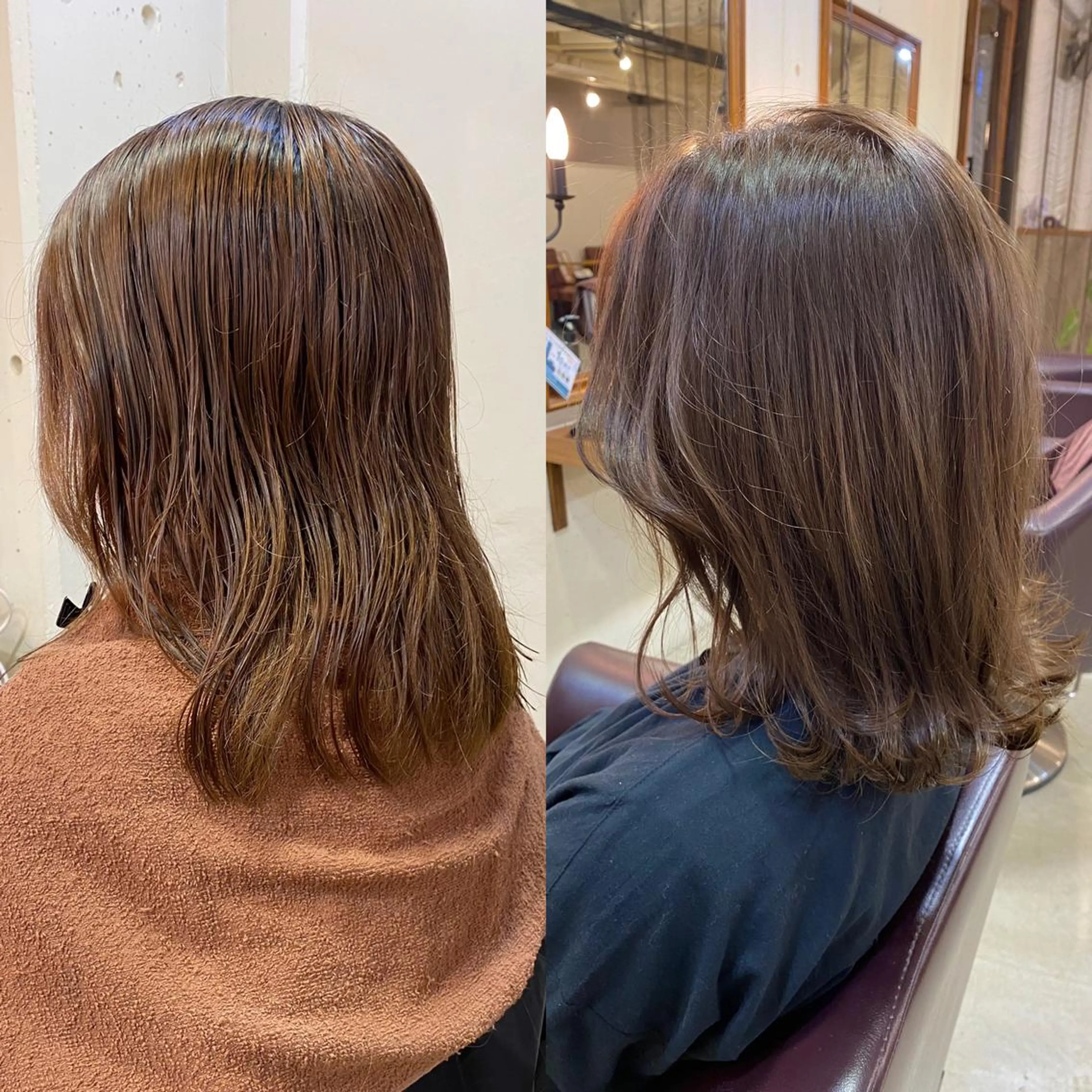ミディアム カラー ヘアアレンジ ベージュカラー 透明感カラー グレージュ 顔周りカット 韓国風ヘア カット ヘアカラー SALOWIN京都河原町Suite店所属・外国人風レイヤー/ ハイトーンSHUのヘアスタイル