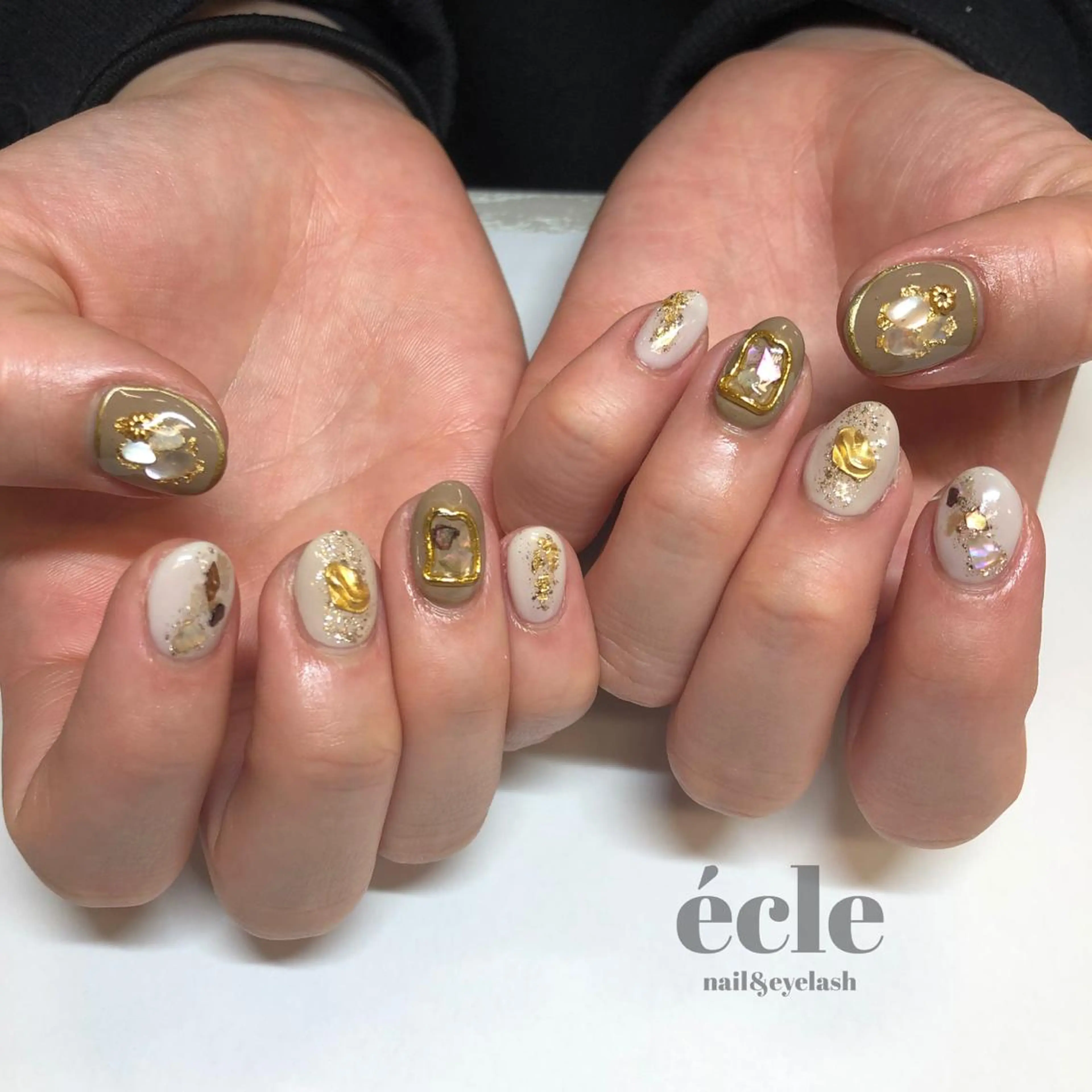 ネイル écle nail&eyeのネイルデザイン
