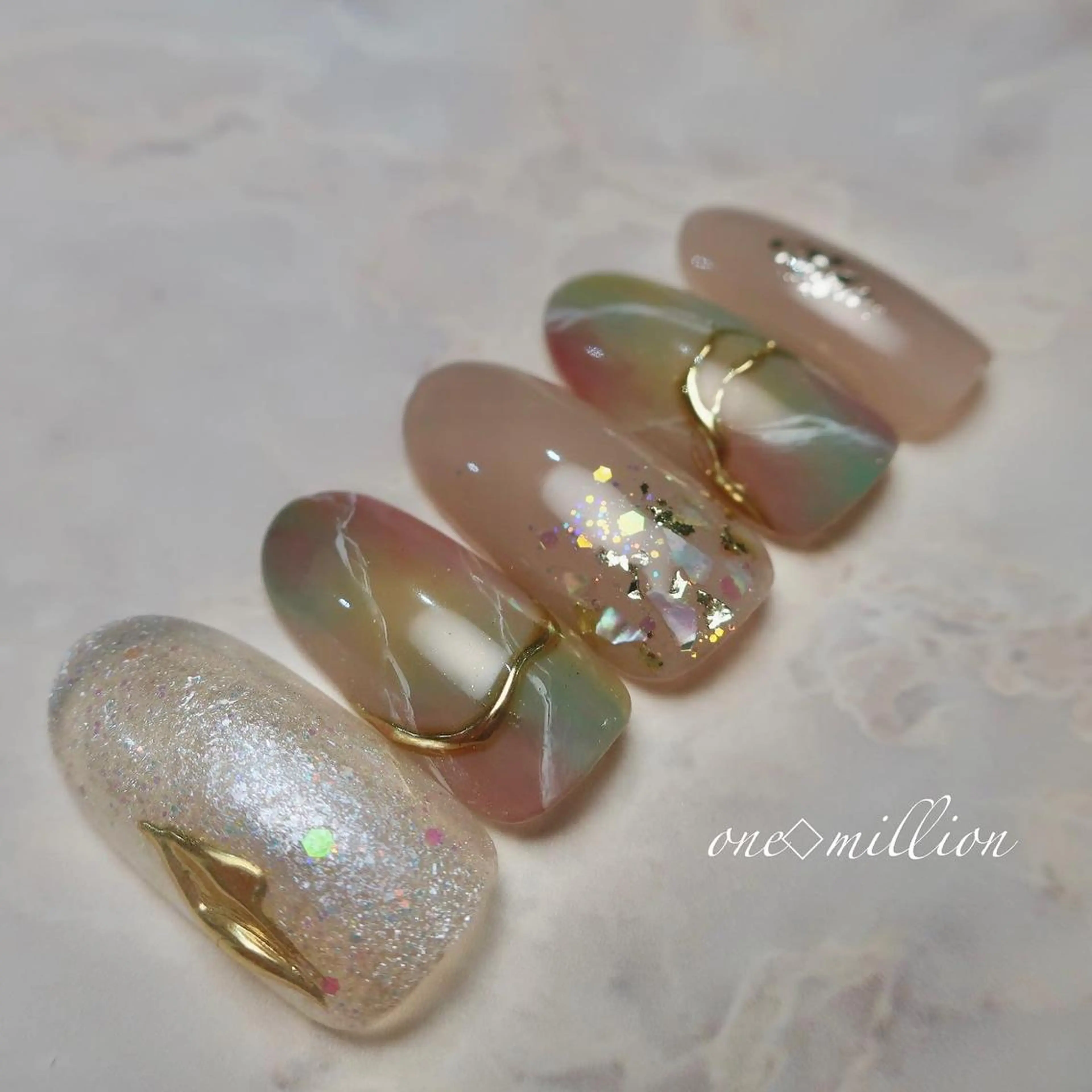 ネイル nail salon ワンミリオンのネイルデザイン