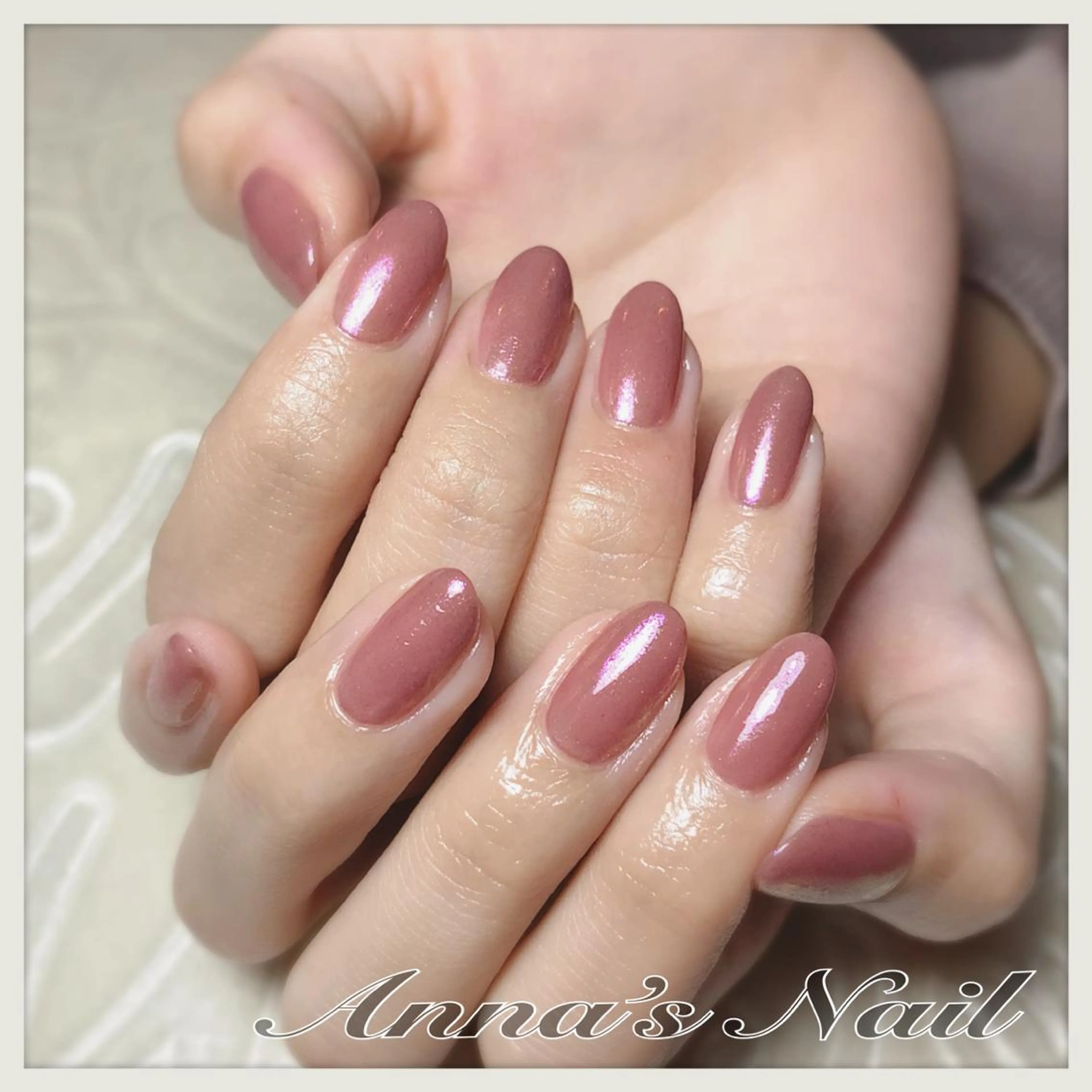 ネイル オーロラネイル ミラーネイル Anna’s Nail所属・清口 杏奈のネイルデザイン