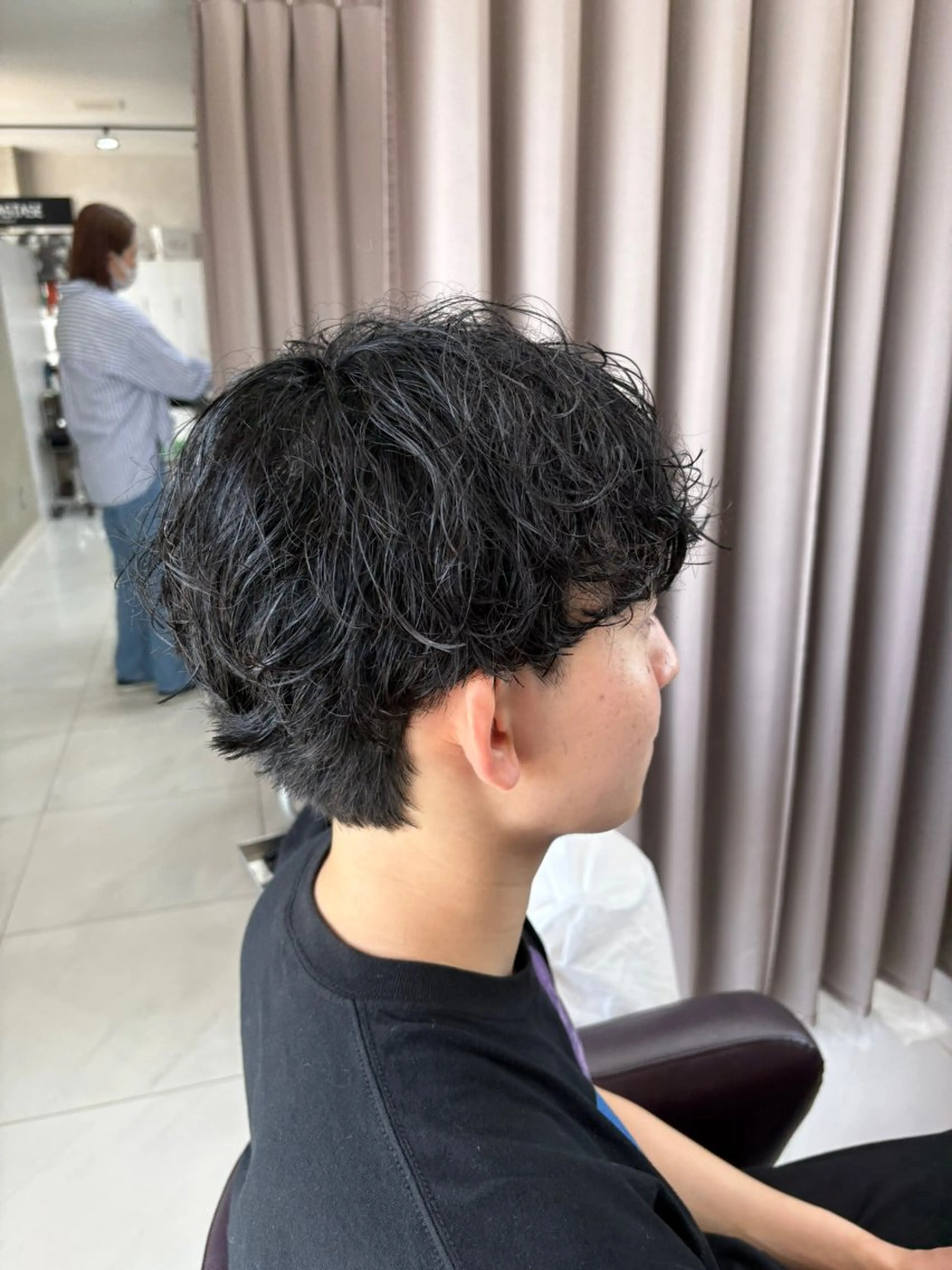 パーマ メンズ カット パーマ GRANDEUR ryuのヘアスタイル