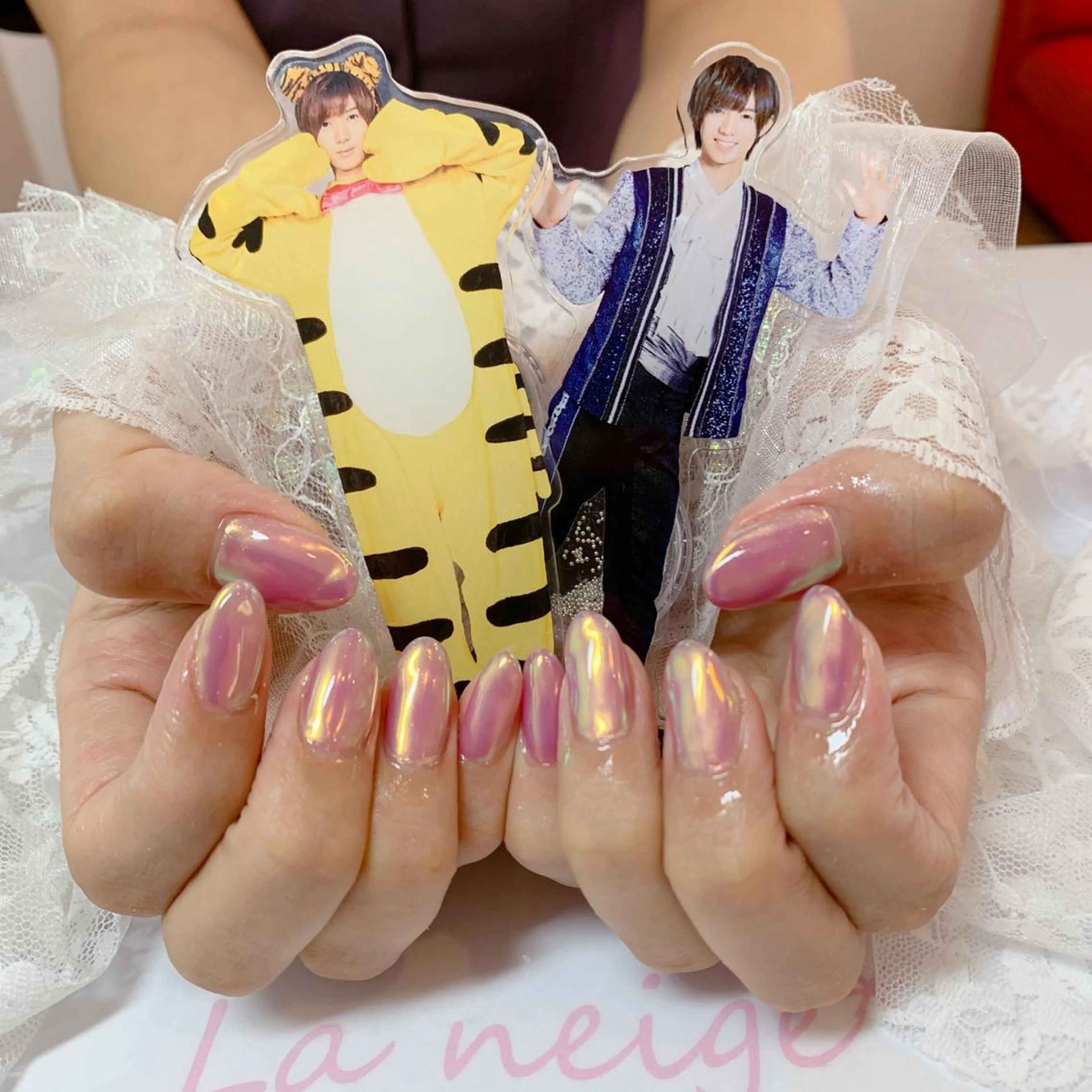 ネイル La neige* yuki 🥯🍑のネイルデザイン