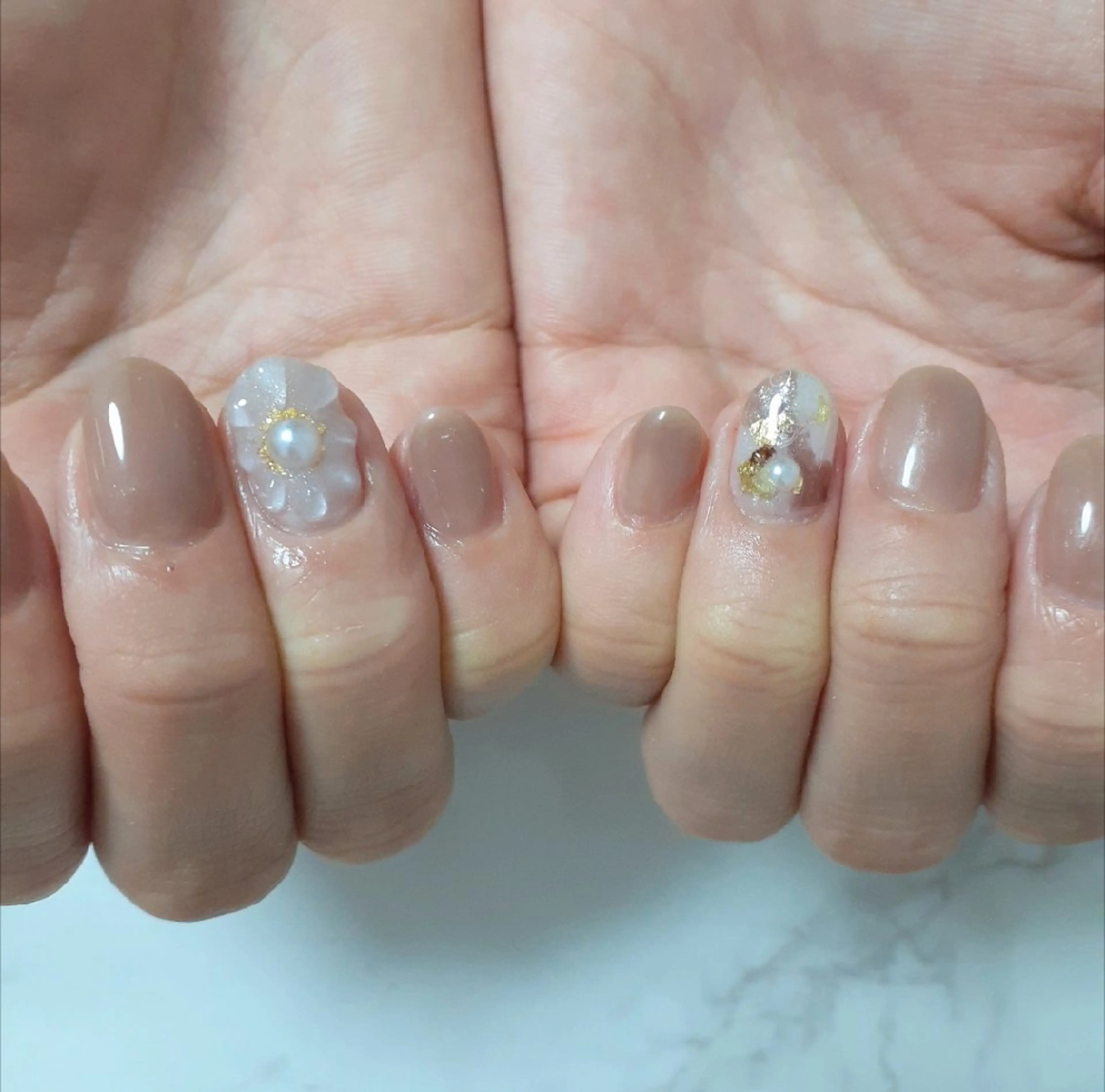 【ご新規様限定♡】ハンドワンポイントフリーデザイン( オフなし)の写真