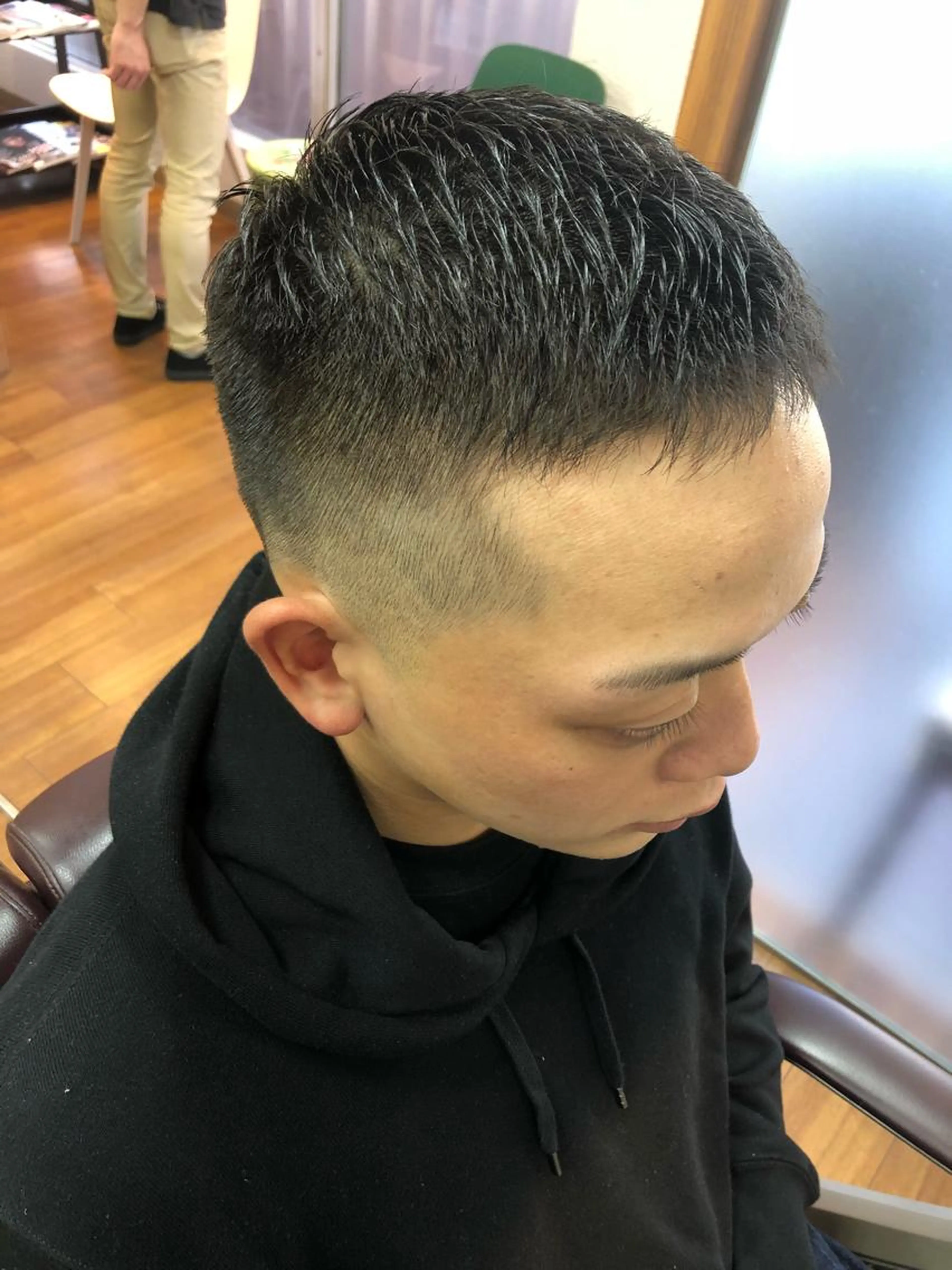 メンズカット+アイロンパーマ【濡れパンも⭕】の写真