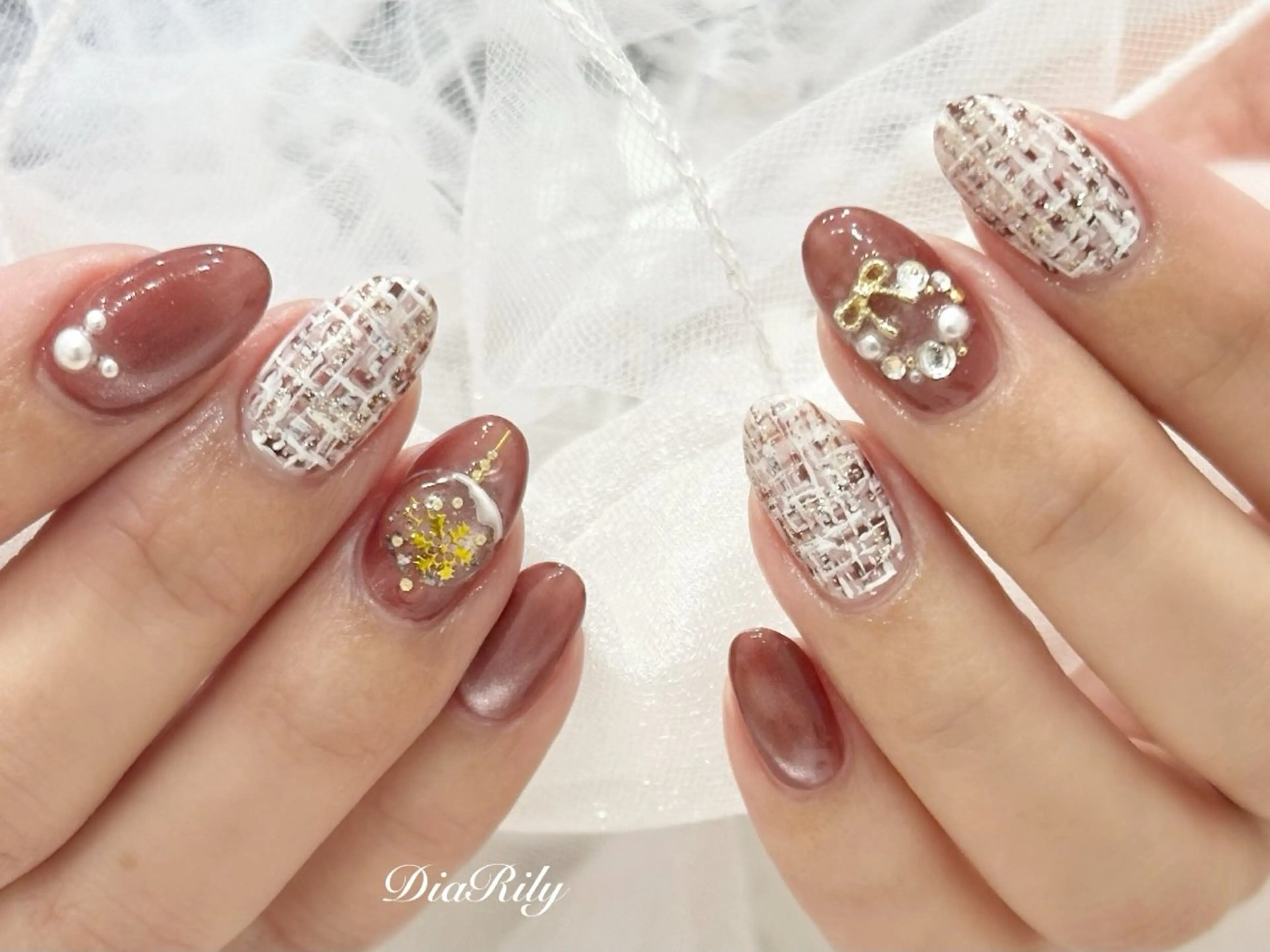 ネイル ハンドネイル ハンドケア DiaRily所属・diarily はるひのネイルデザイン