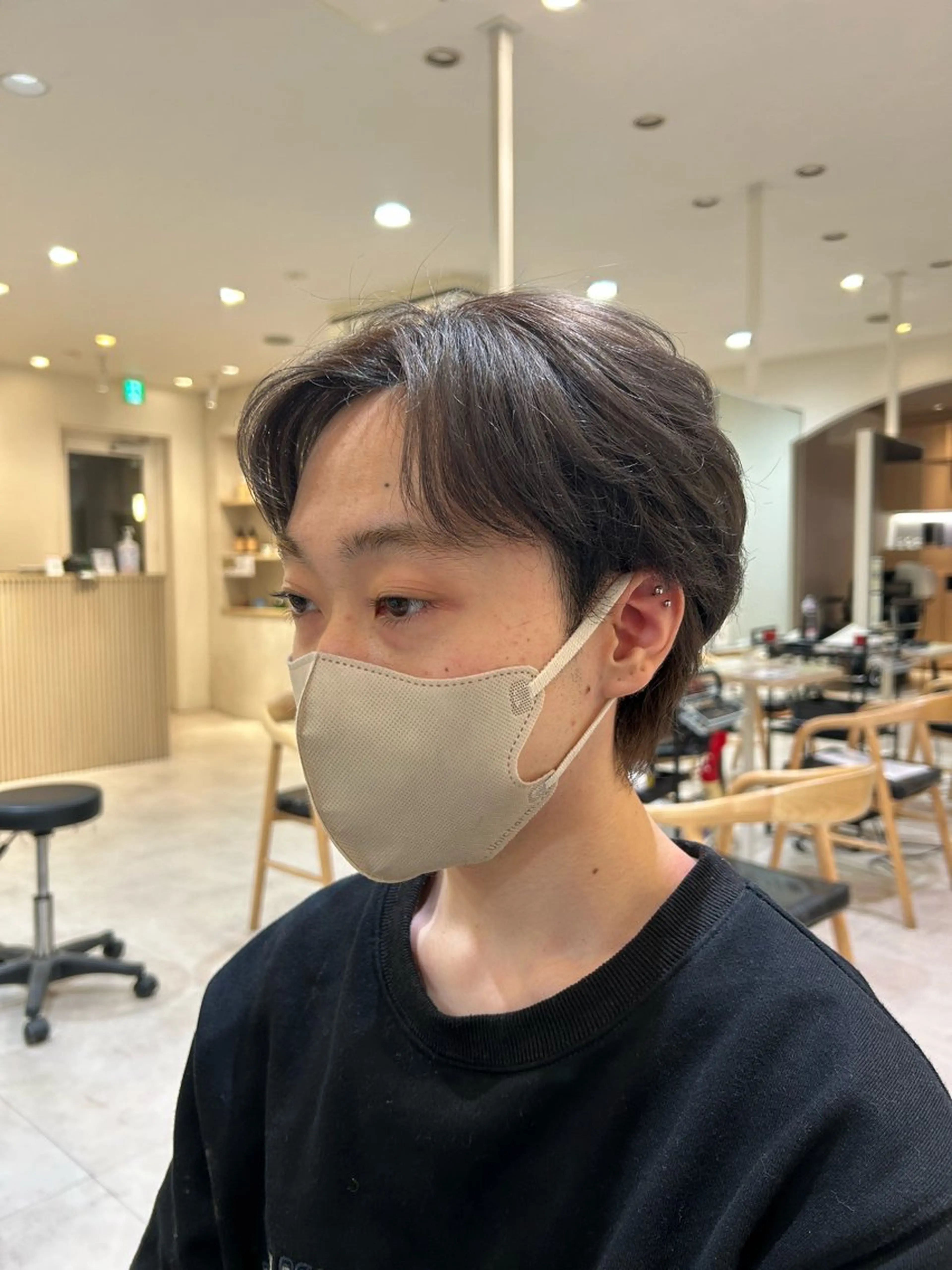 カラー メンズ いぶき/透明感カラー 🎨メンズパーマ🔥のヘアスタイル