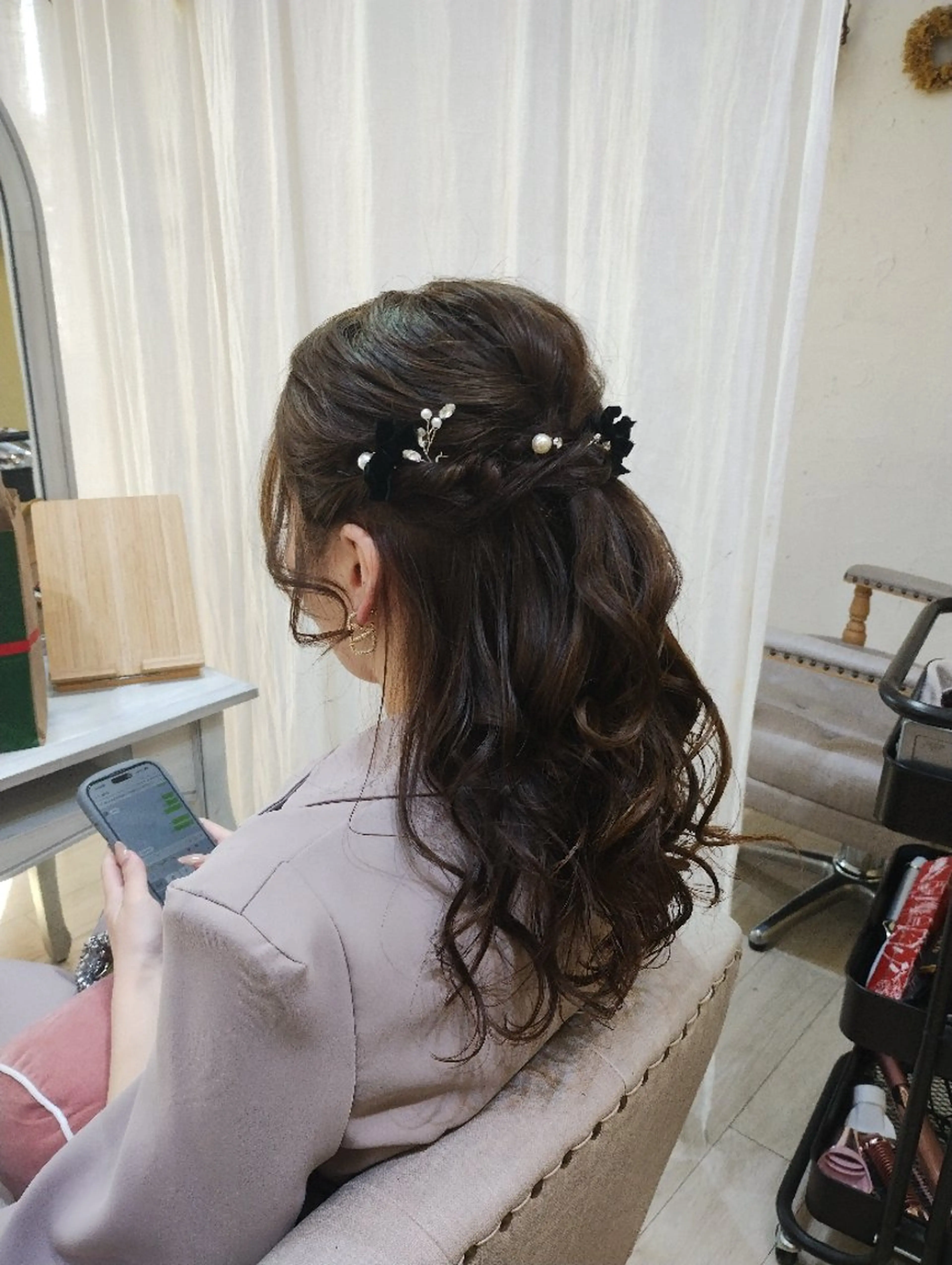 ヘアアレンジ amiu/カラー/ス パ🐰土井志歩のヘアスタイル