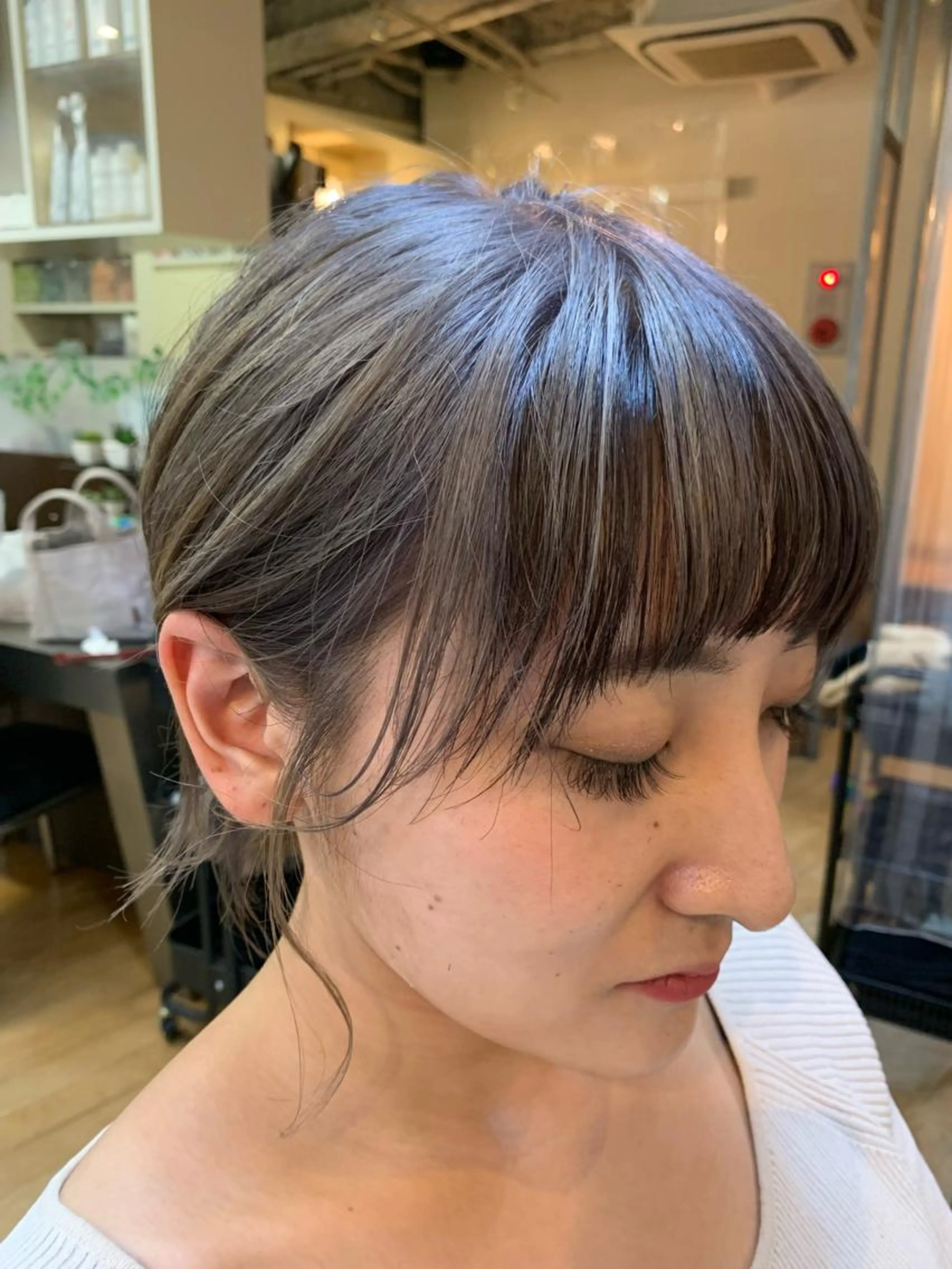 【梅雨対策！】 カット ＋ 前髪縮毛矯正 ＋ トリートメントの写真