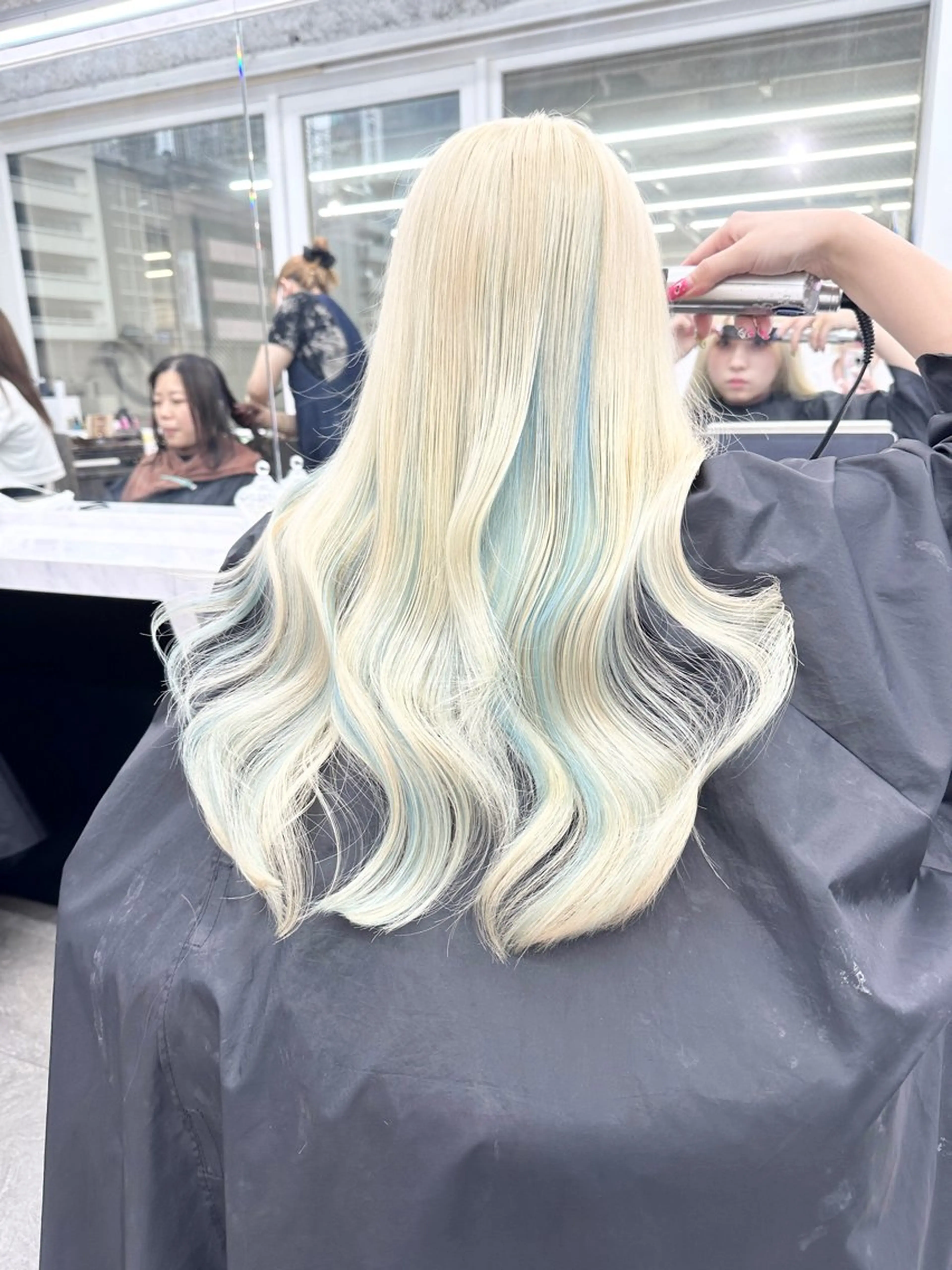 ショート カラー ヘアカラー トリートメント ❄️💛エクステ ブリーチ❄️yukiのヘアスタイル