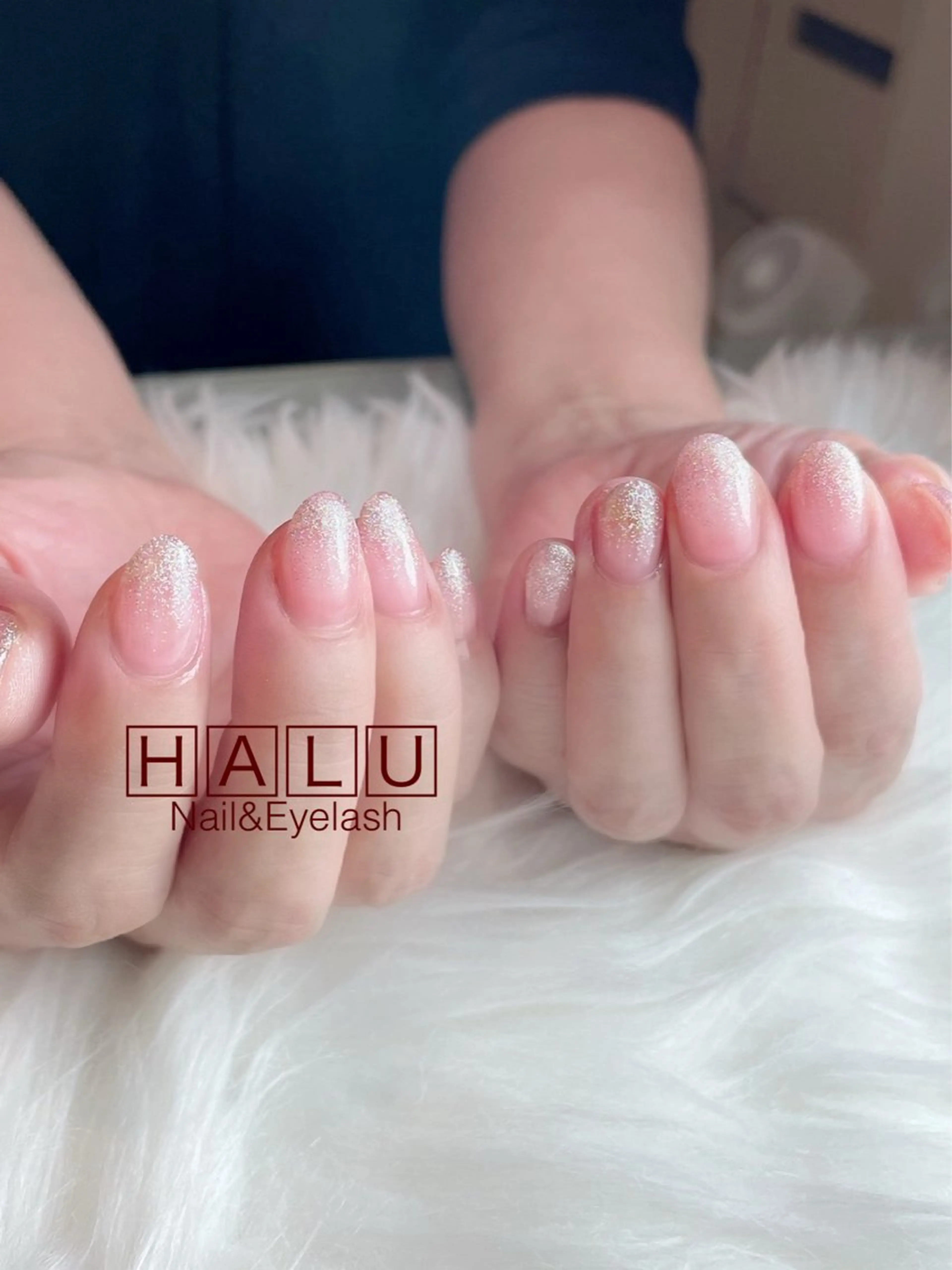 ネイル ラメ(グリッター) ハンドネイル フットネイル HALU ハルのネイルデザイン