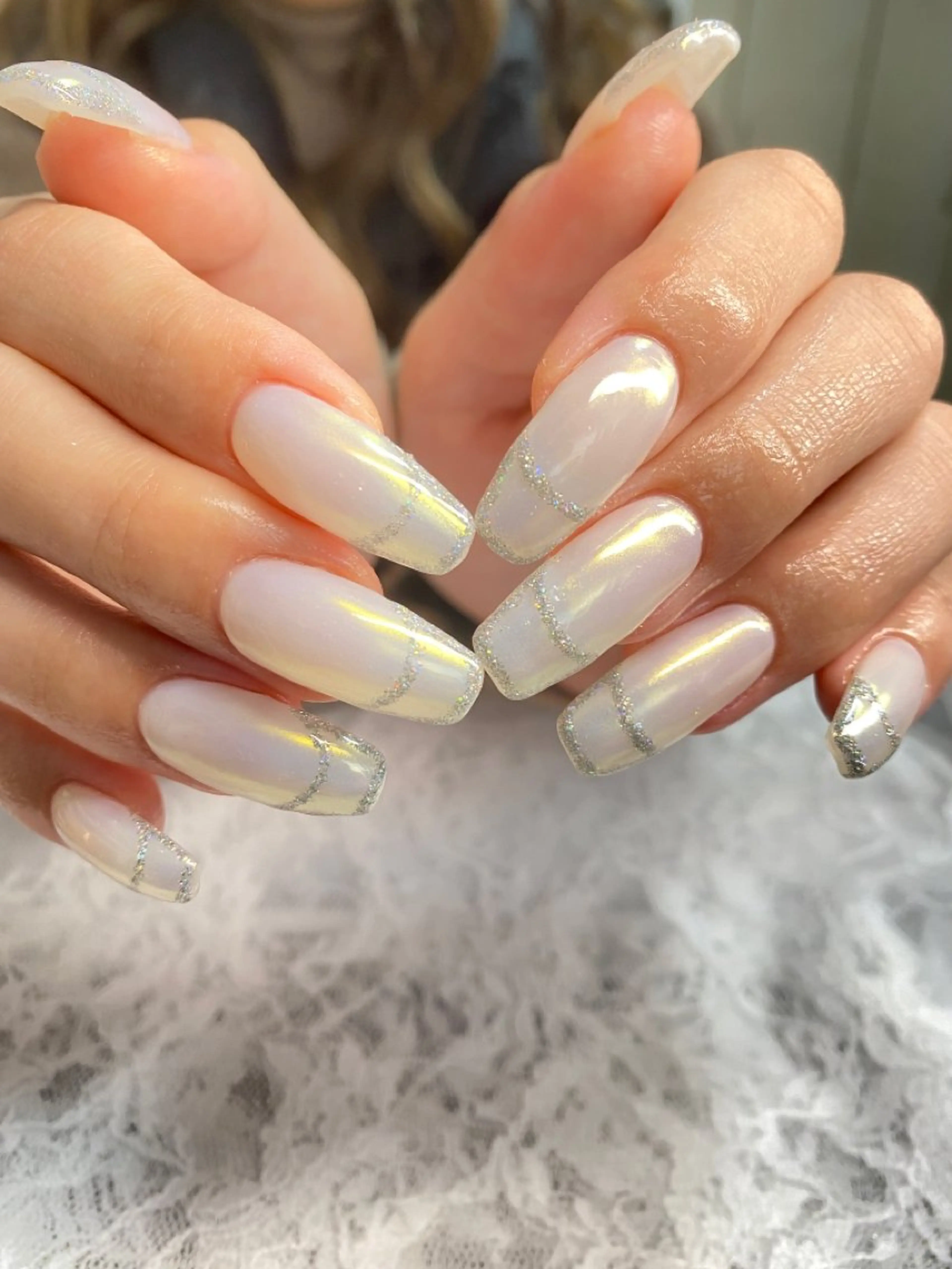 ネイル フラッシュネイル フレンチネイル ミラーネイル HandS ネイル 自宅サロンのネイルデザイン