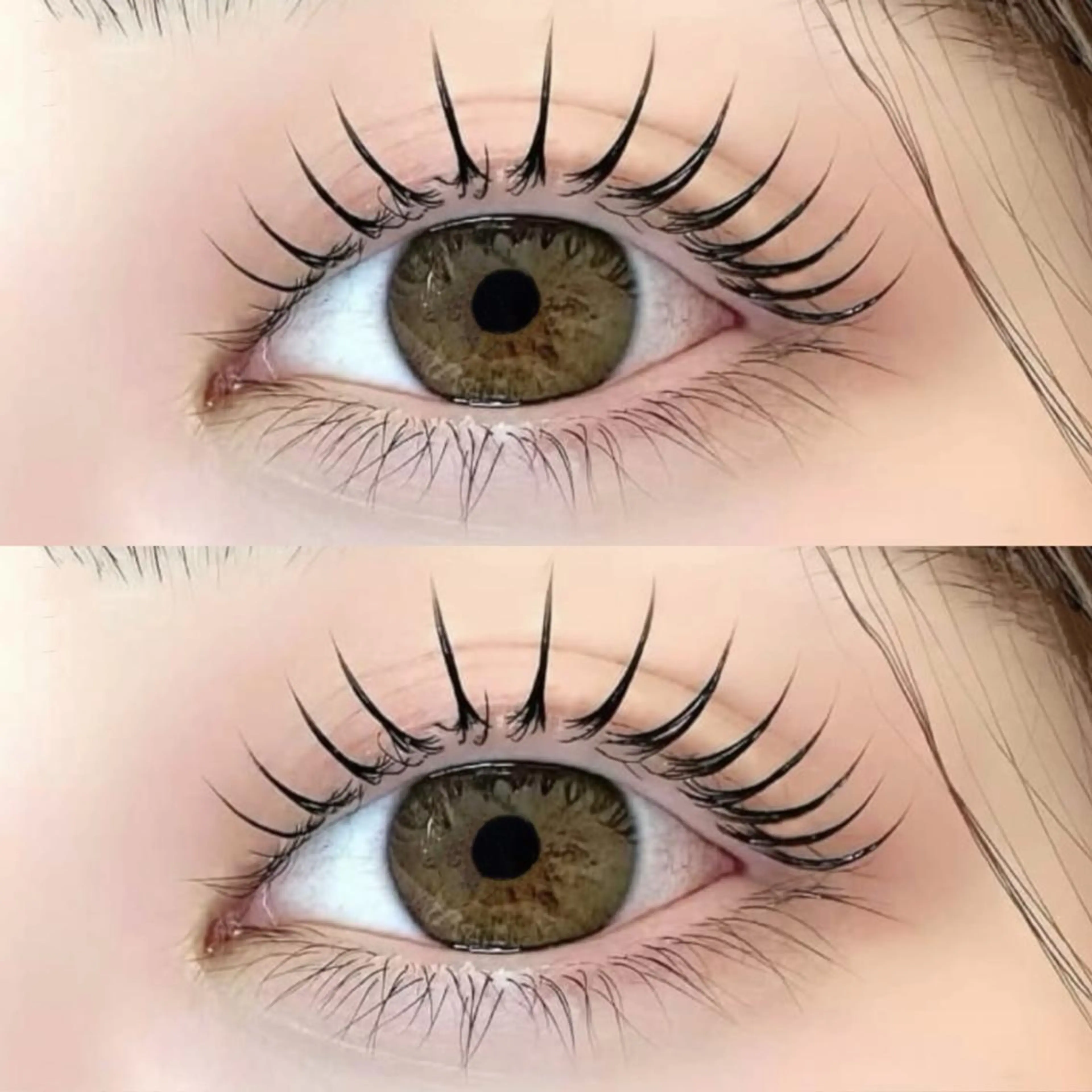 韓国アイドル風束感パリジェンヌラッシュリフトの写真