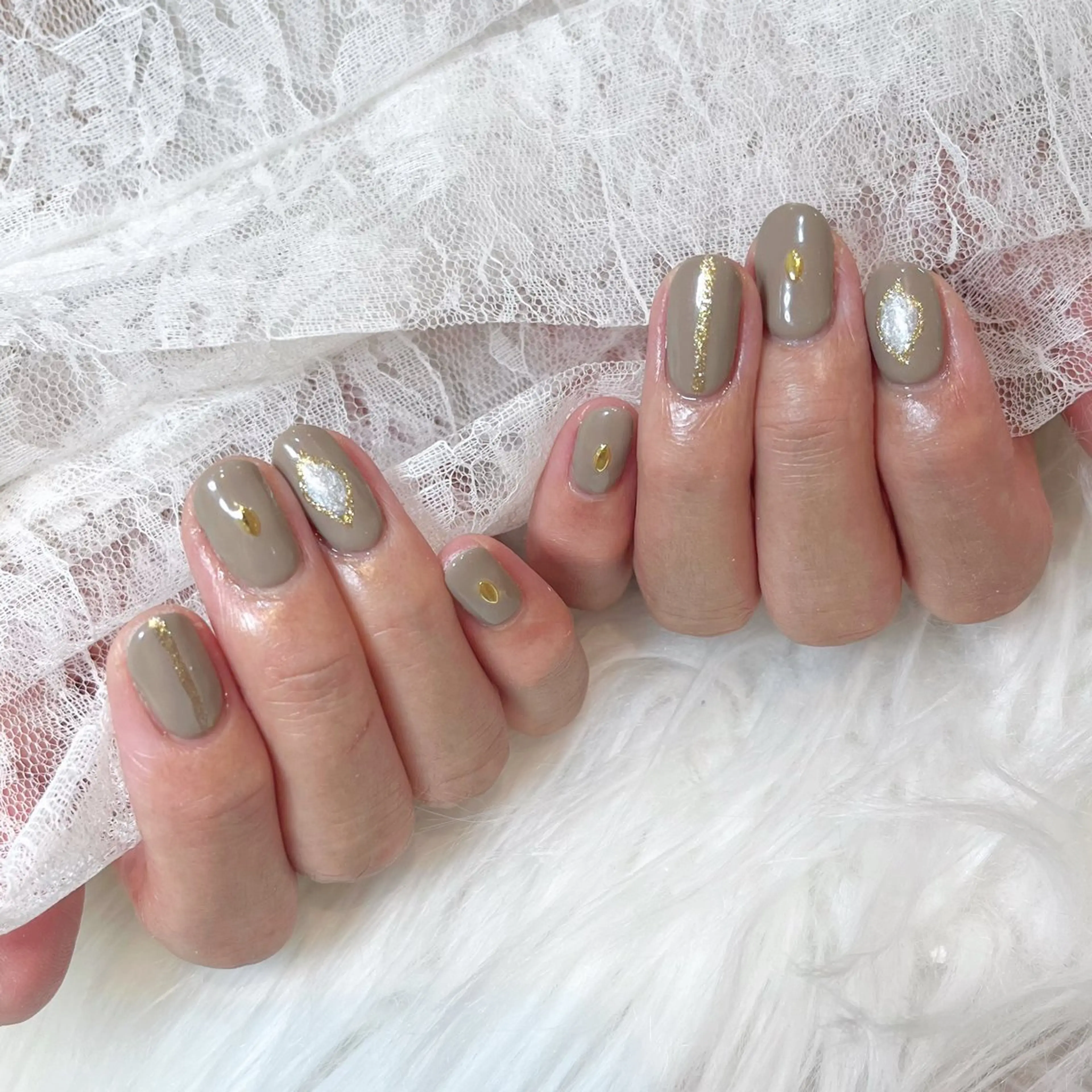 ネイル はあとねいる天王町店所属・HARUKA 🐼のネイルデザイン