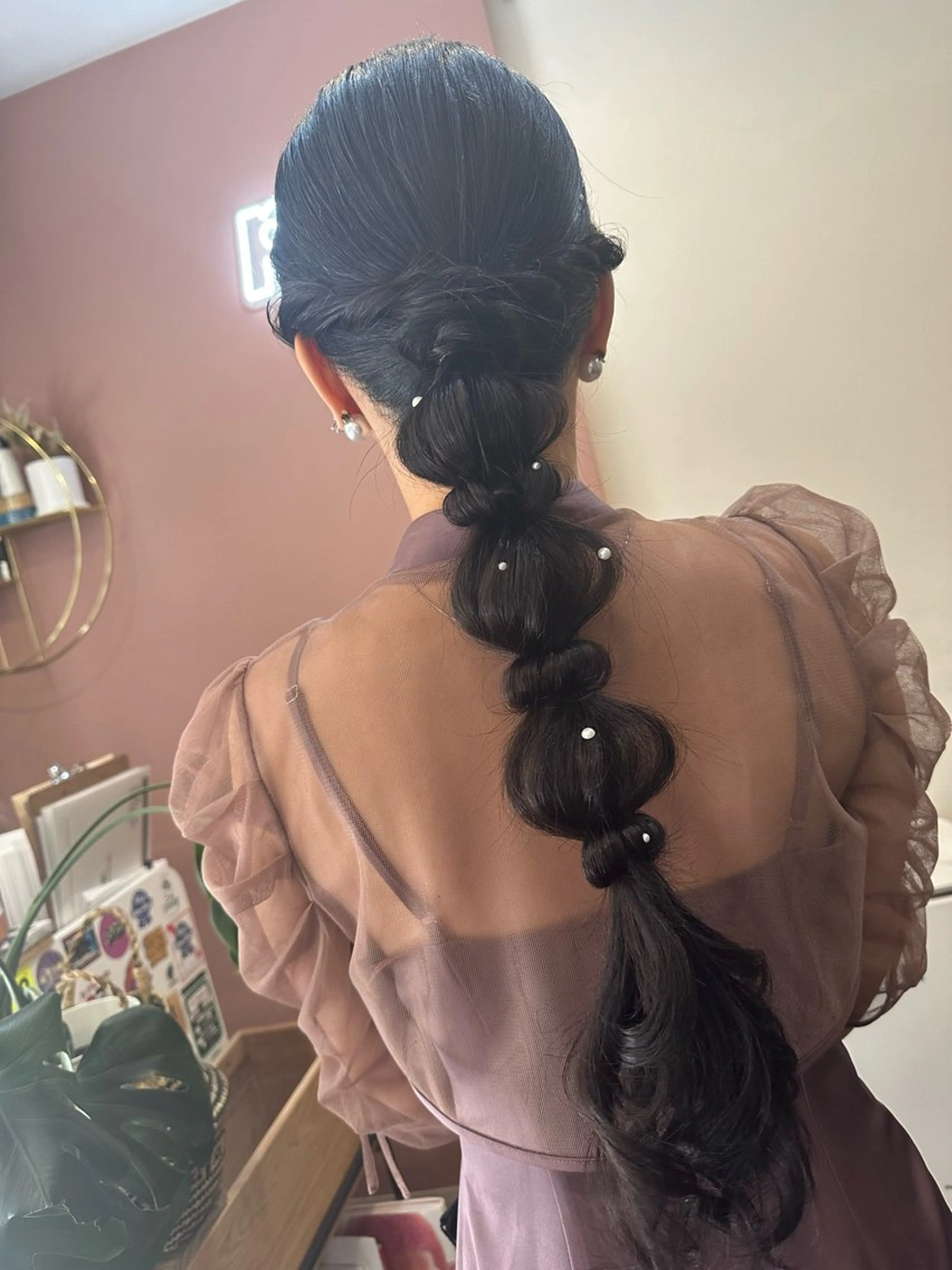 ロング ヘアアレンジ ロング ヘアセット pep所属・pep natsumiのヘアスタイル