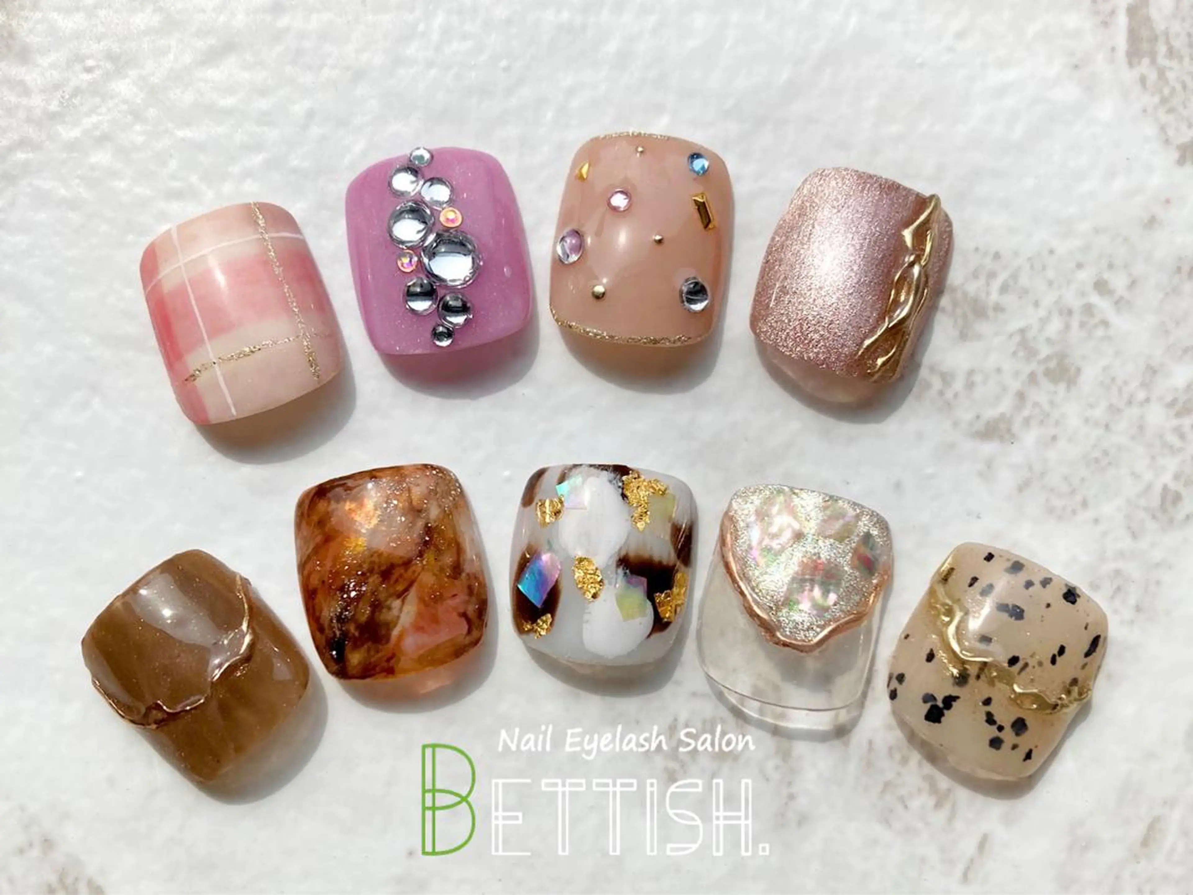 ネイル フットネイル BETTISH. KUMIKO☺︎︎のネイルデザイン
