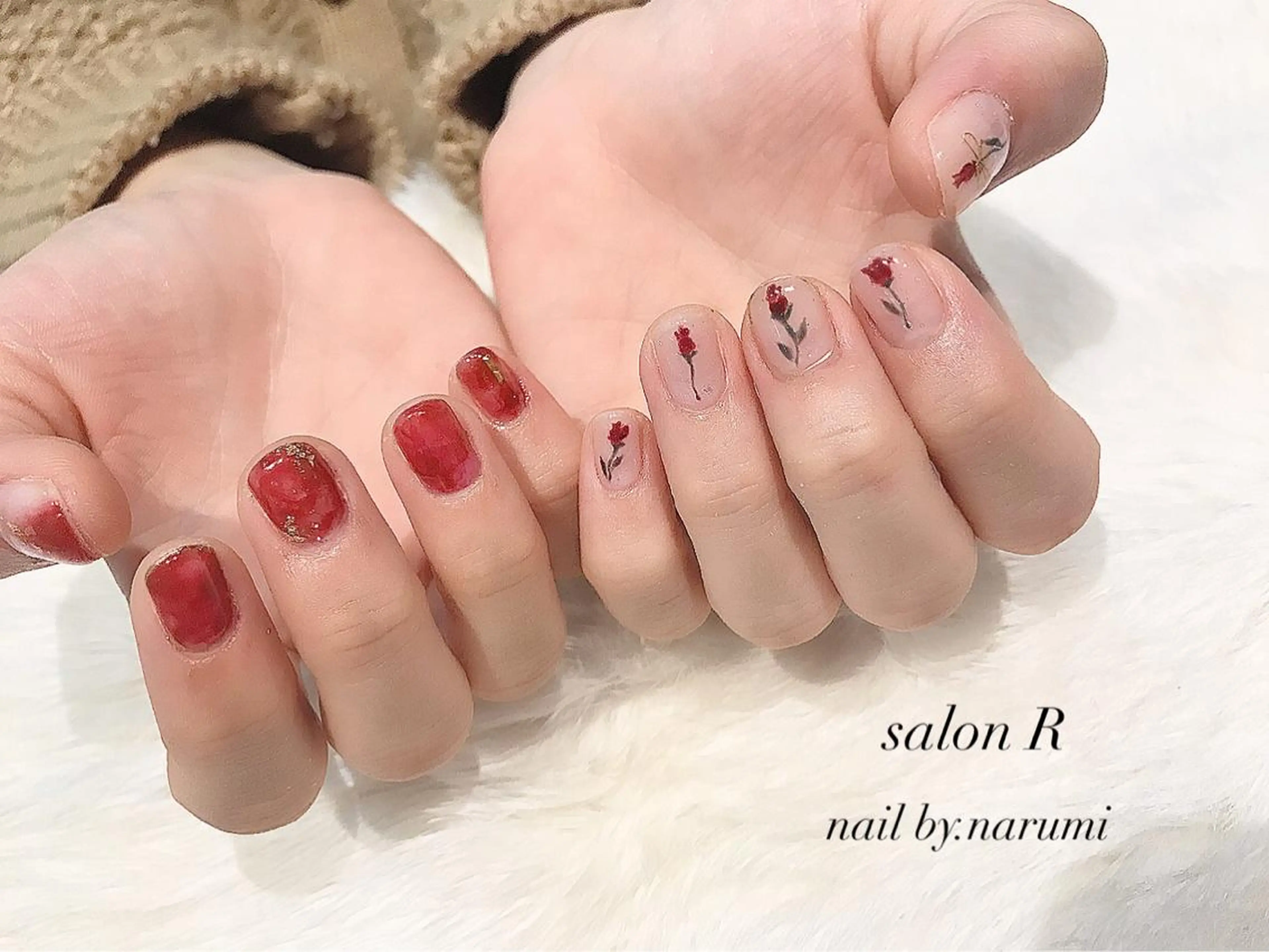 ネイル Re Pearl～コーディネートサロン～ 市駅前店所属・NARUMI HYODOのネイルデザイン