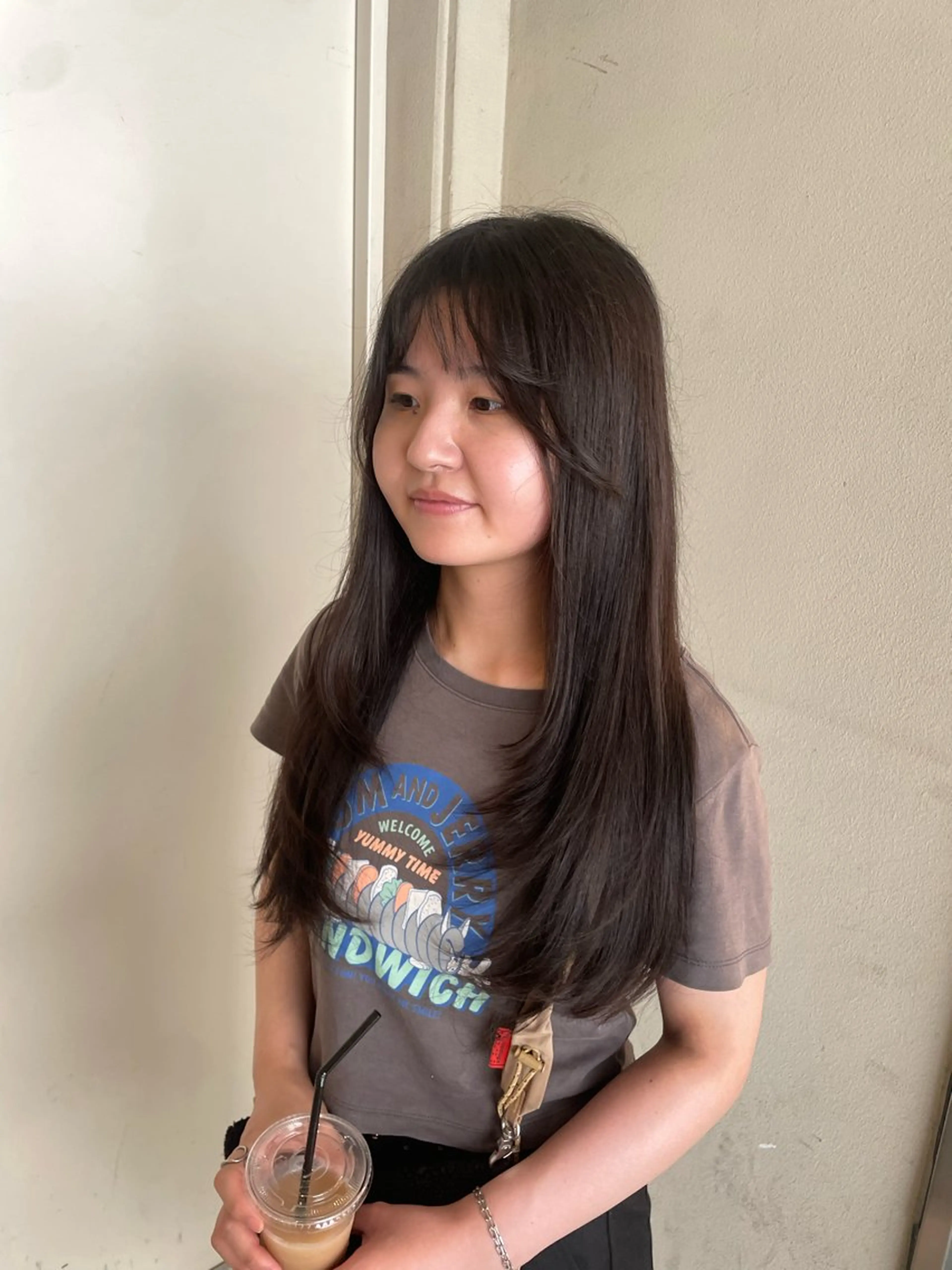 ロング レイヤーカット カット トリートメント MASHIRO💎 天神/大名のヘアスタイル