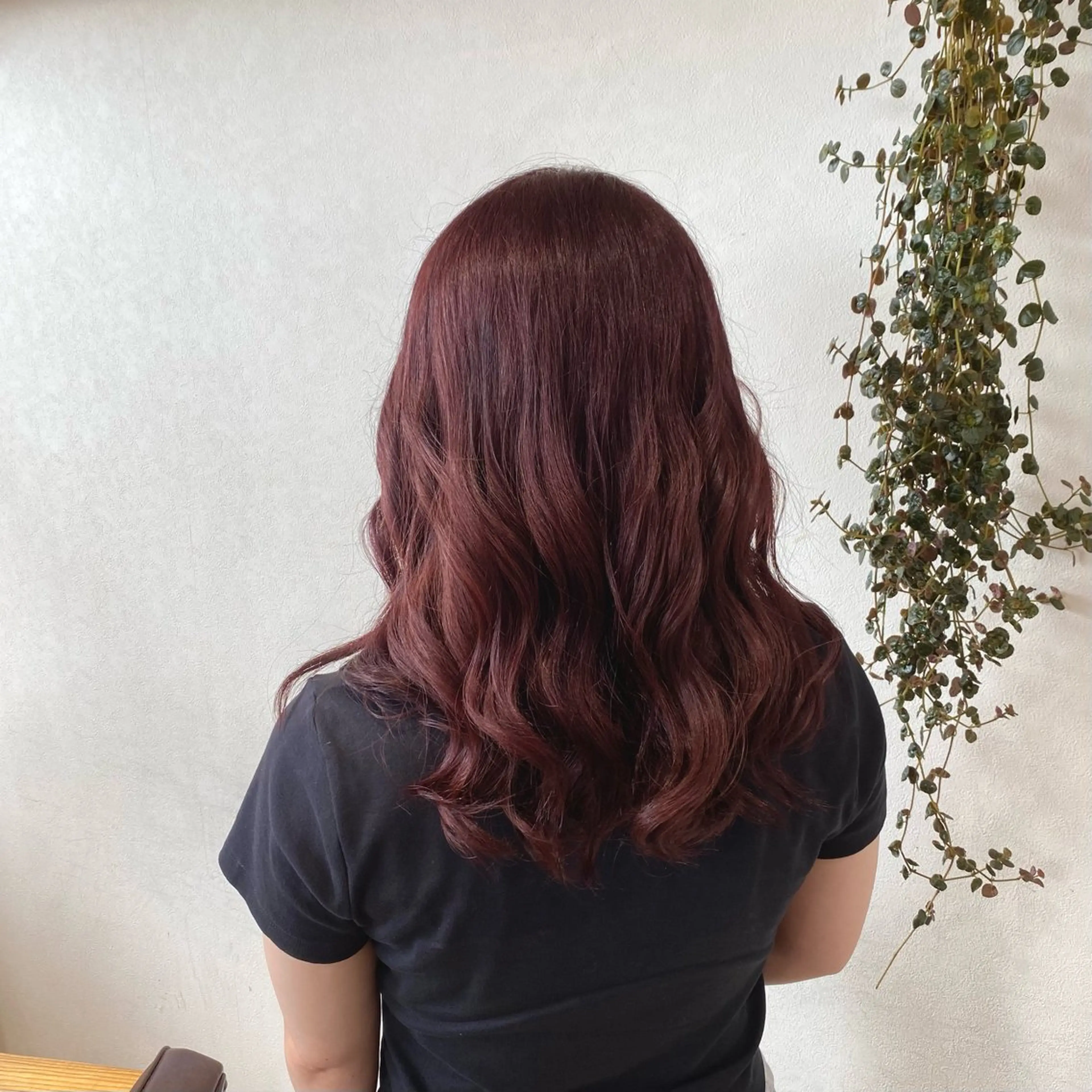 セミロング 暖色カラー/ネイル ナナコ💌のヘアスタイル