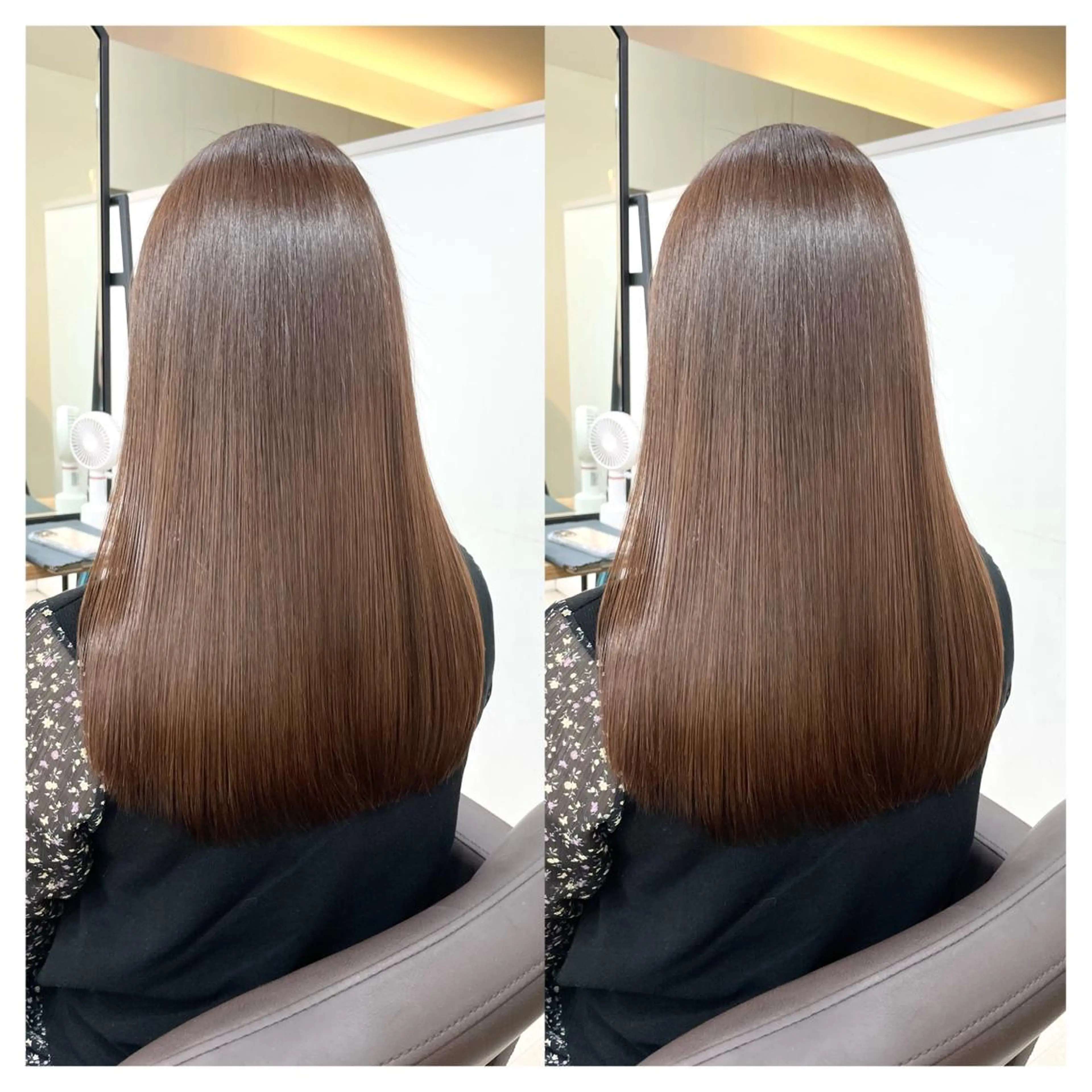 ロング カラー カット ヘアカラー トリートメント 村山 茉衣のヘアスタイル