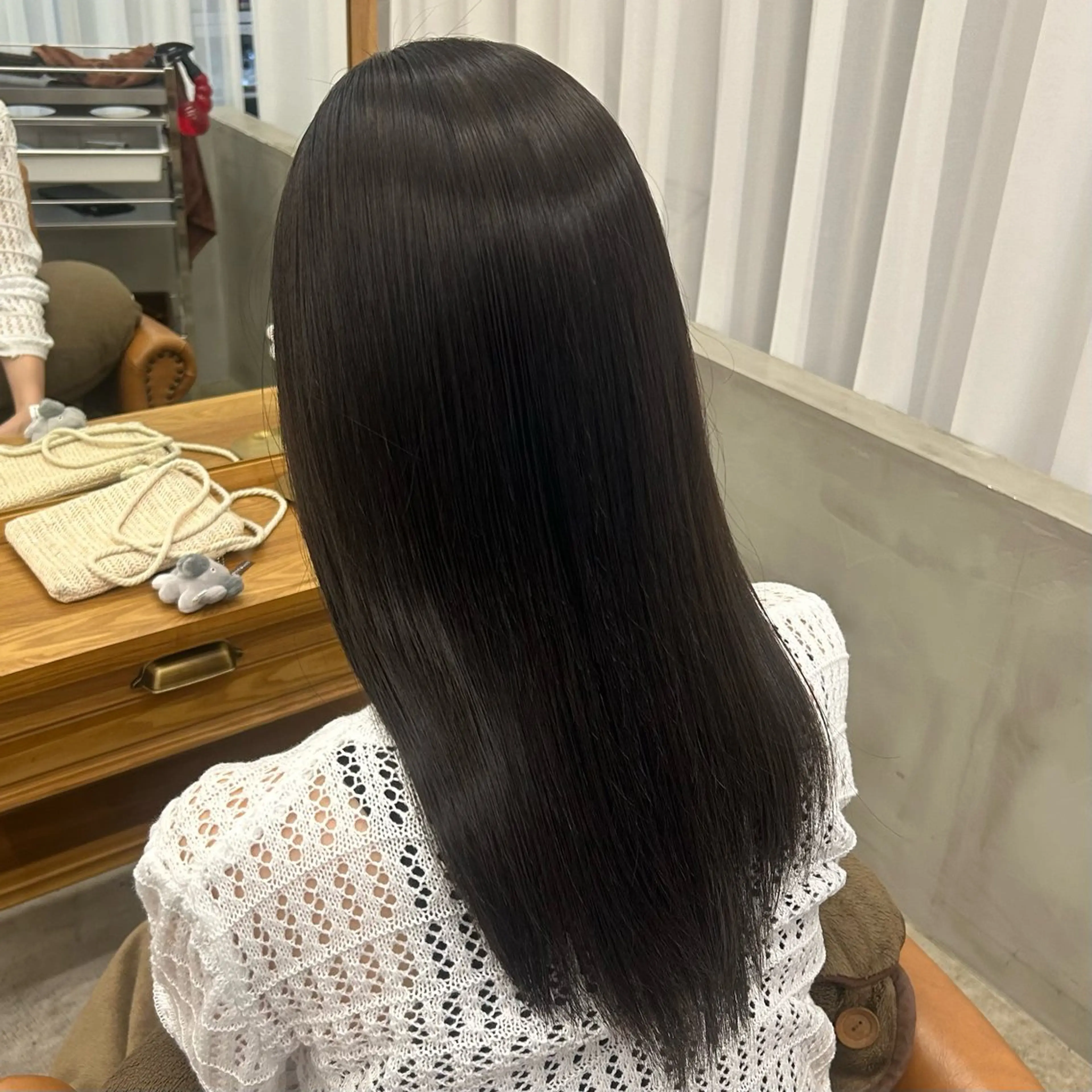 ミディアム ヘアカラー 山野愛子美容室銀座店所属・🌼髪質改善/透明感 艶髪タケドミのヘアスタイル