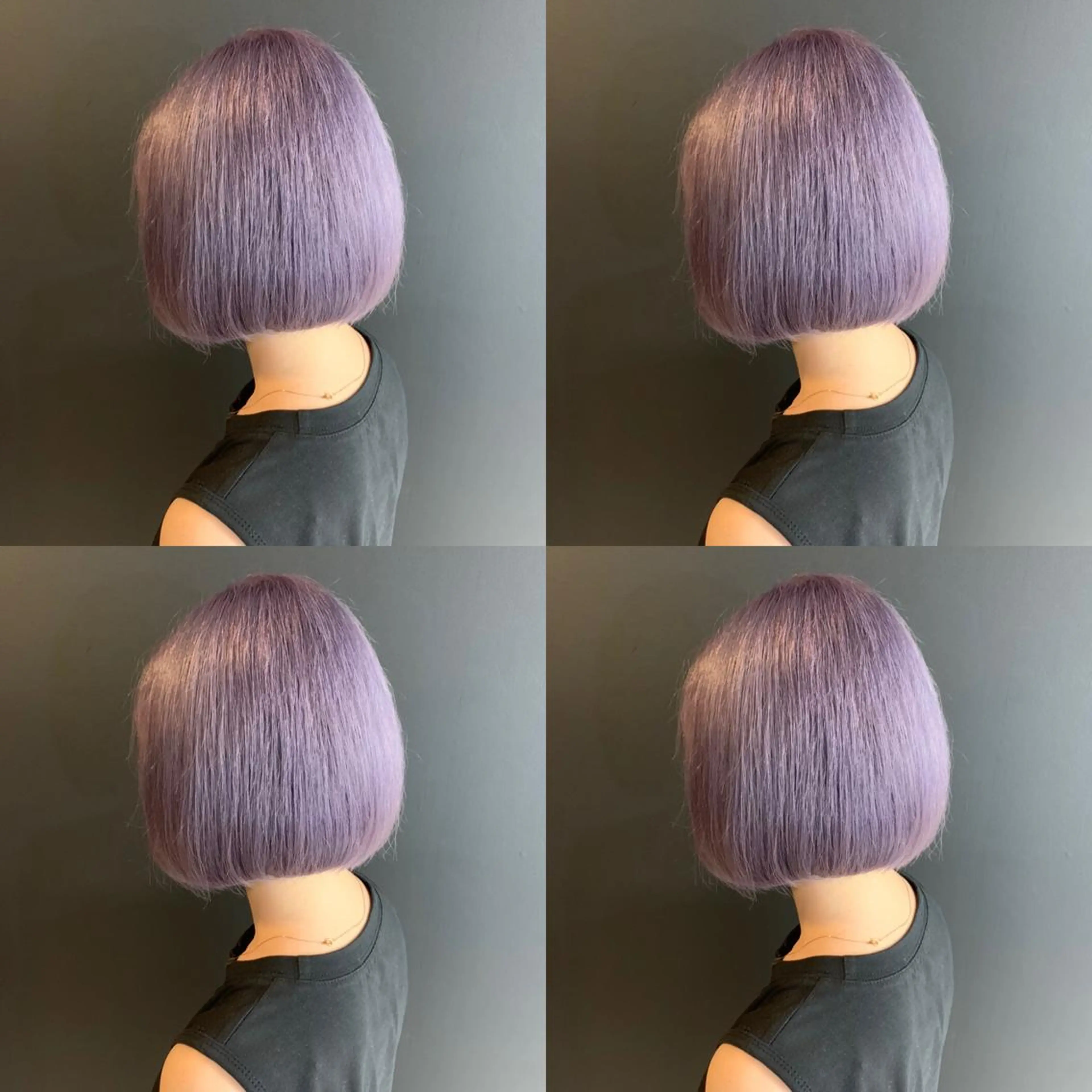 ショート カラー ラベンダーカラー シルバー ✨髪質改善✖︎韓国 レイヤー✨ナカムラのヘアスタイル