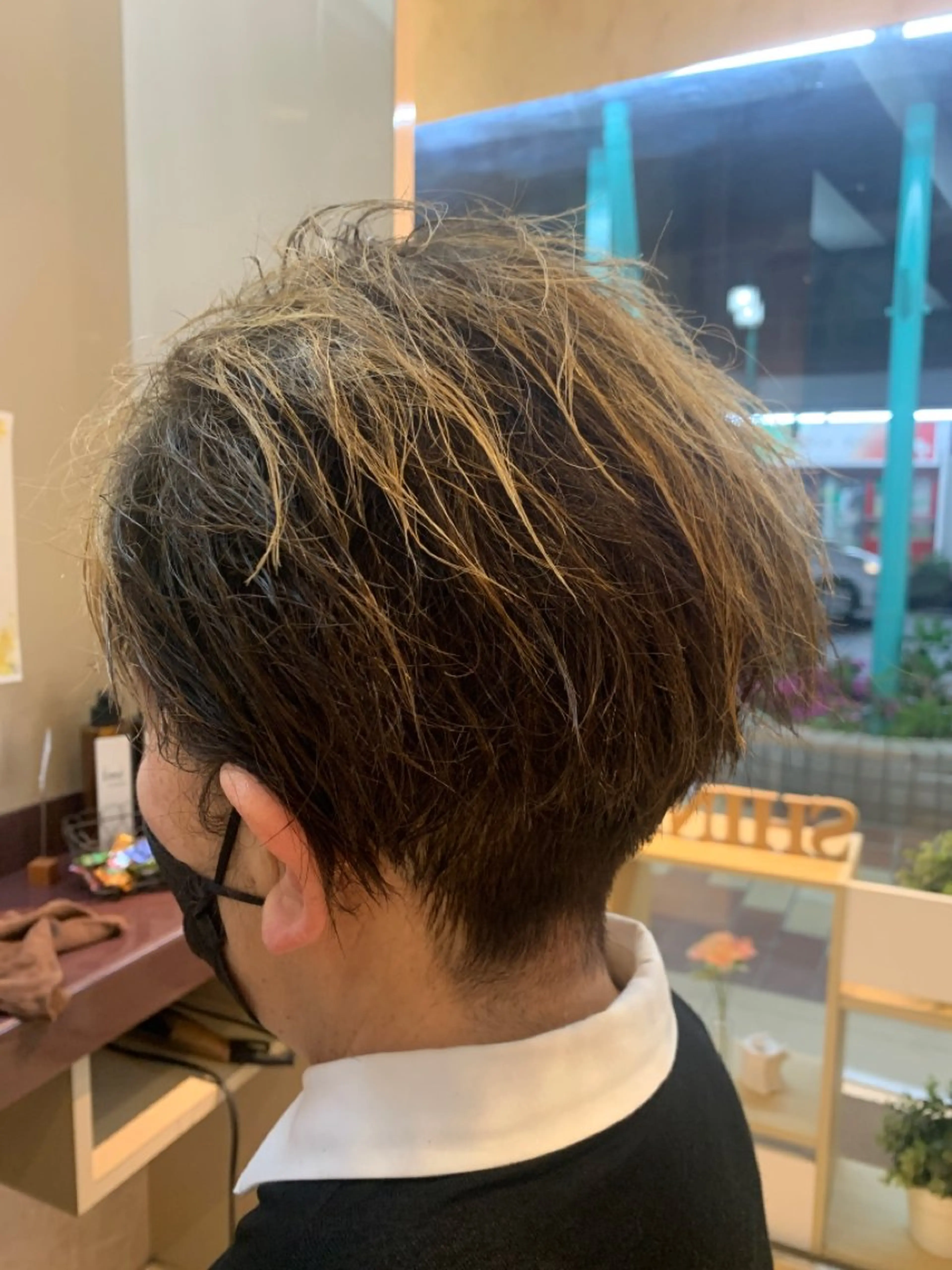 ショート 大島 裕也のヘアスタイル