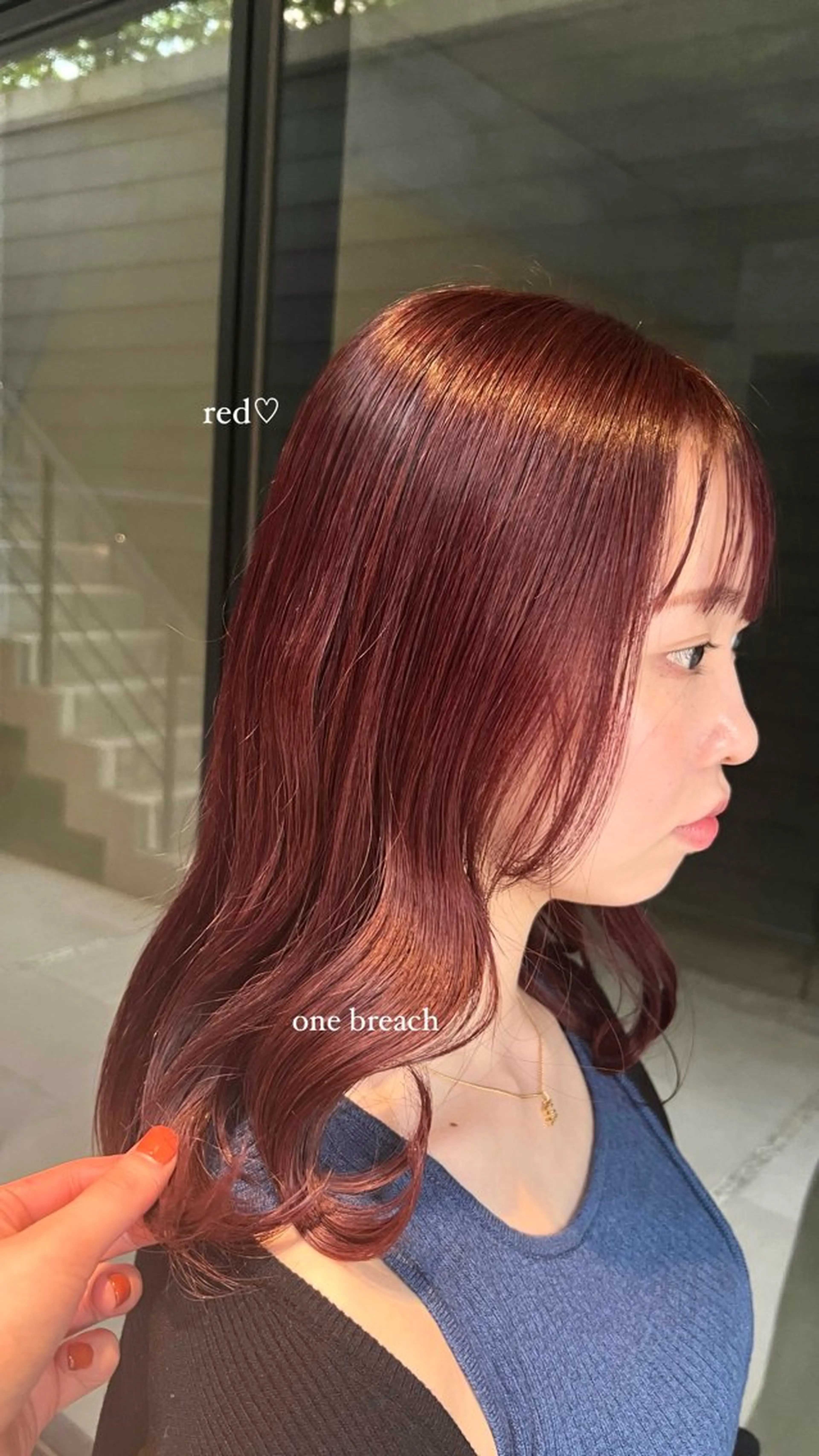 🩰暖色クーポン🫶🏻🫧【暖色カラー+高保湿トリートメント+前髪カット】の写真