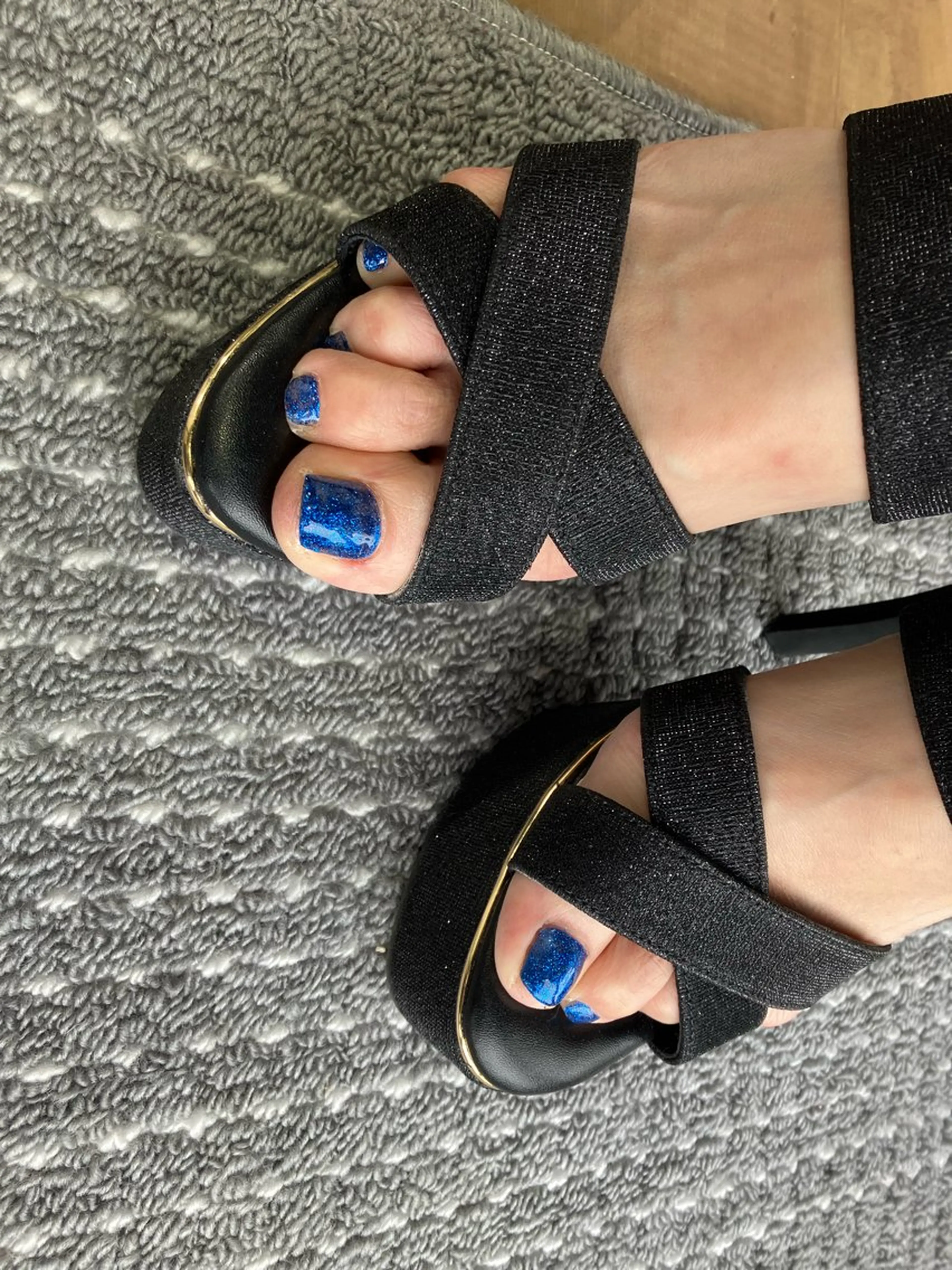 ネイル ブルー nailsister まゆのネイルデザイン