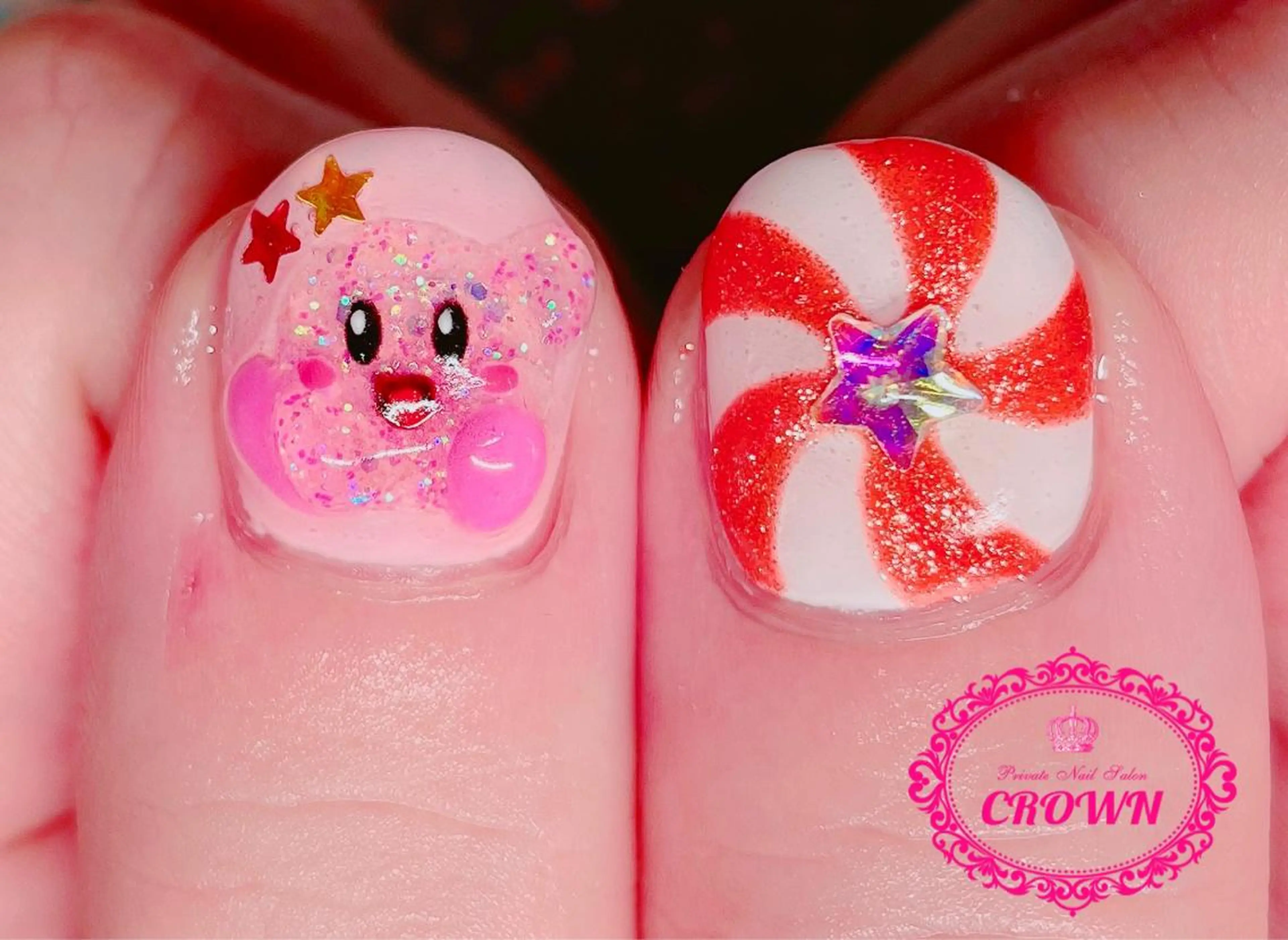 ネイル CROWN プライベートサロンのネイルデザイン