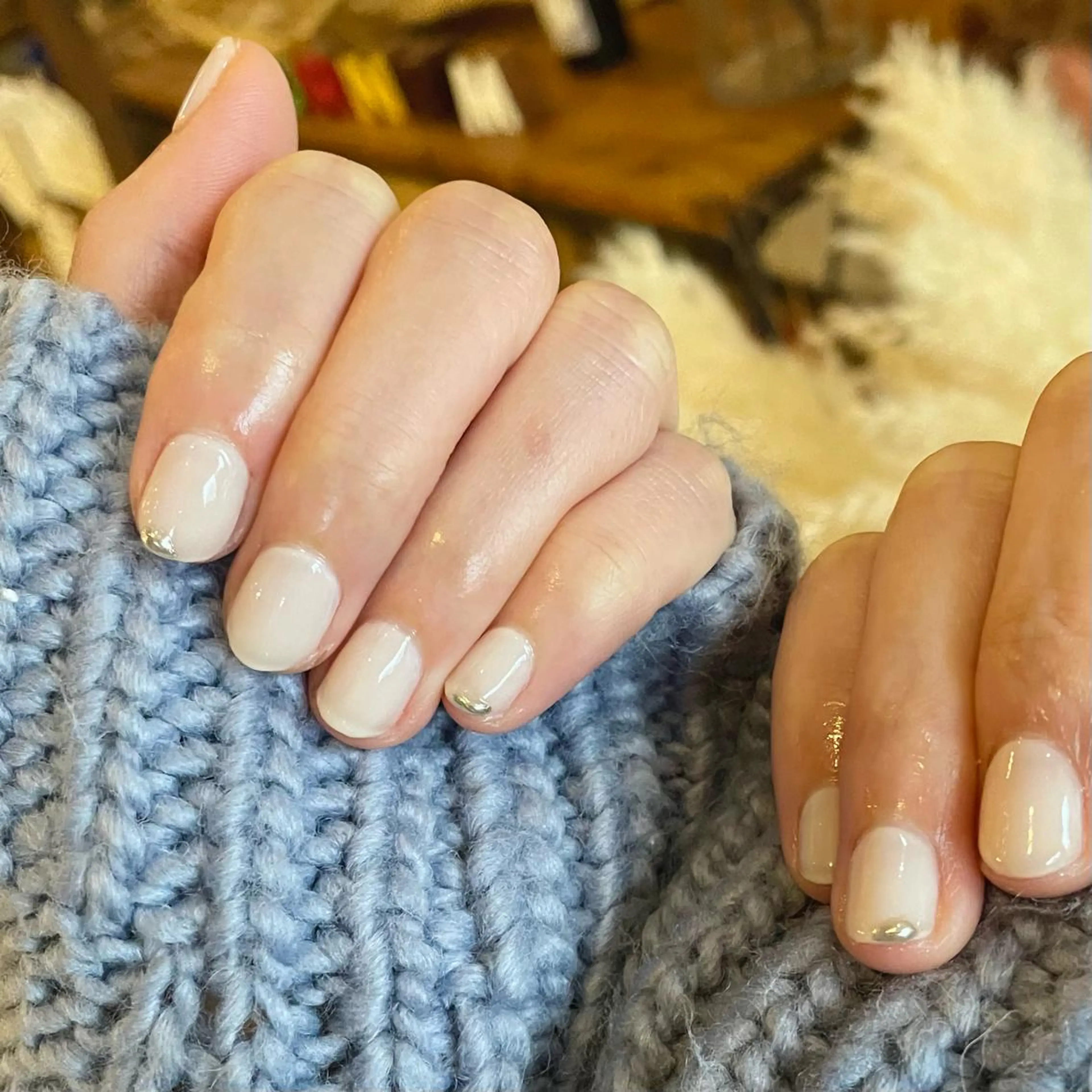 ネイル アートネイル ワンカラーネイル 丹(TAN.) akariのネイルデザイン