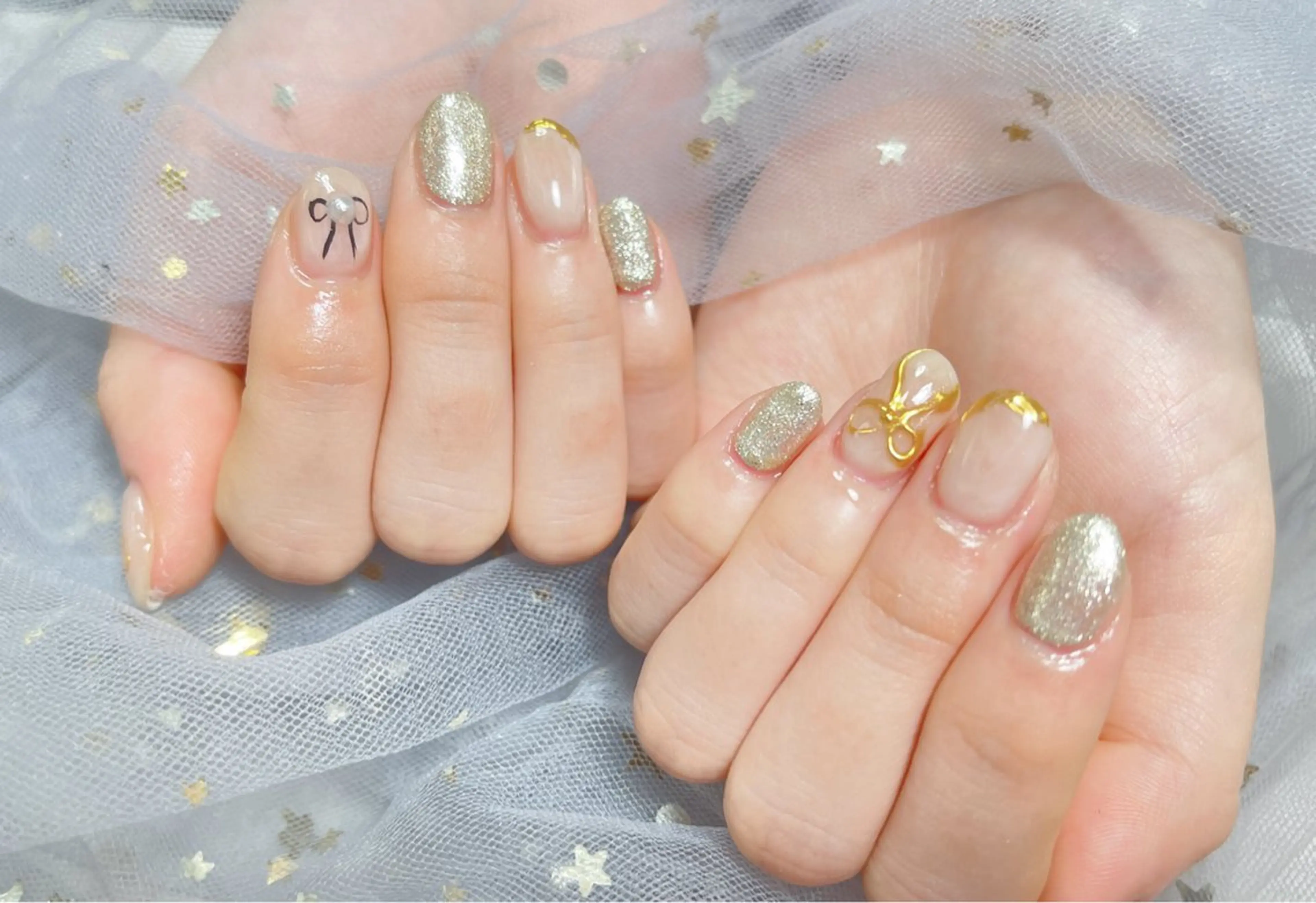 ネイル 🎀ネイルサロン エクラYUI🎀のネイルデザイン