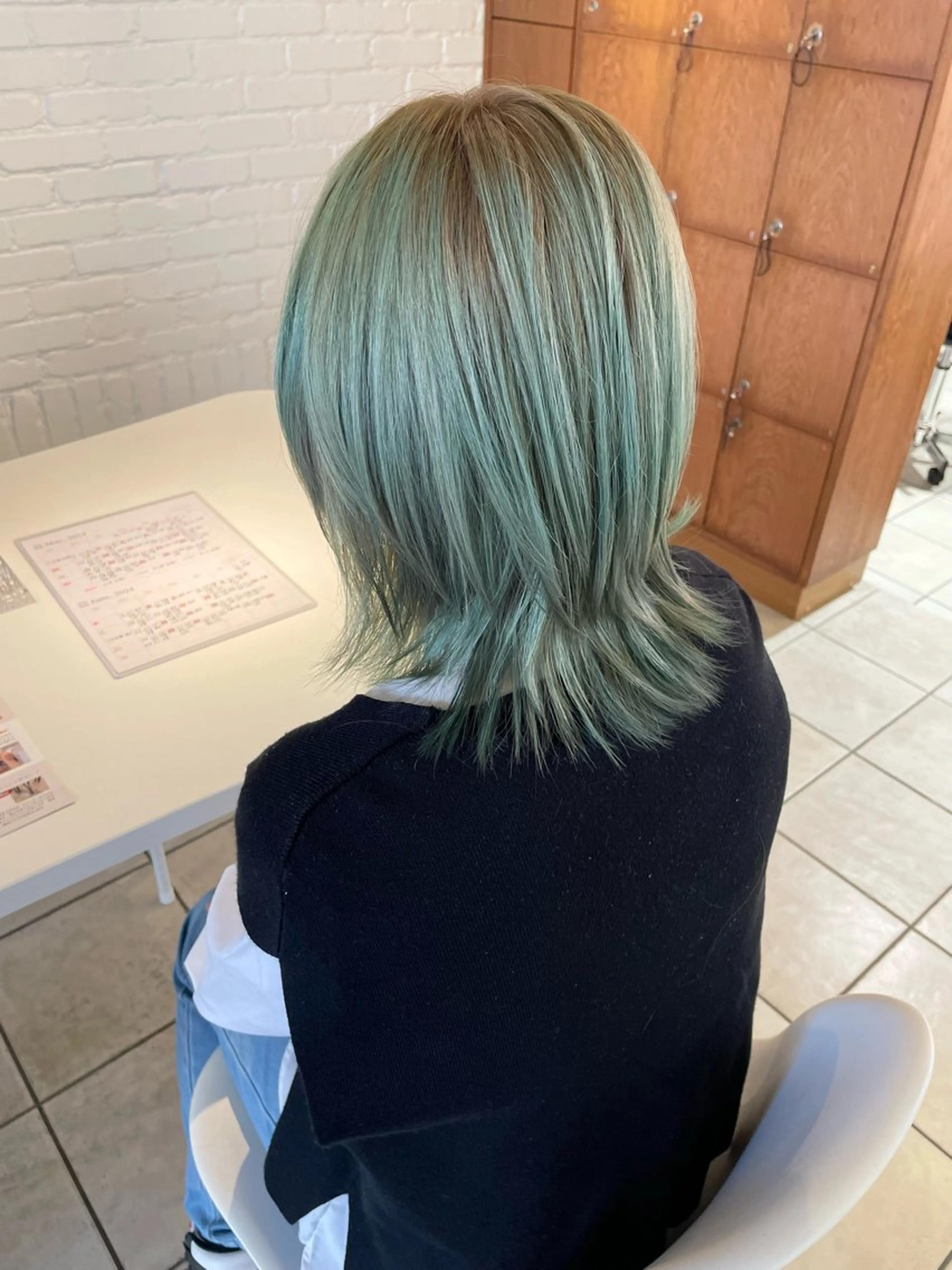 ミディアム 🌿透明感カラー 松本麻里奈🌼のヘアスタイル