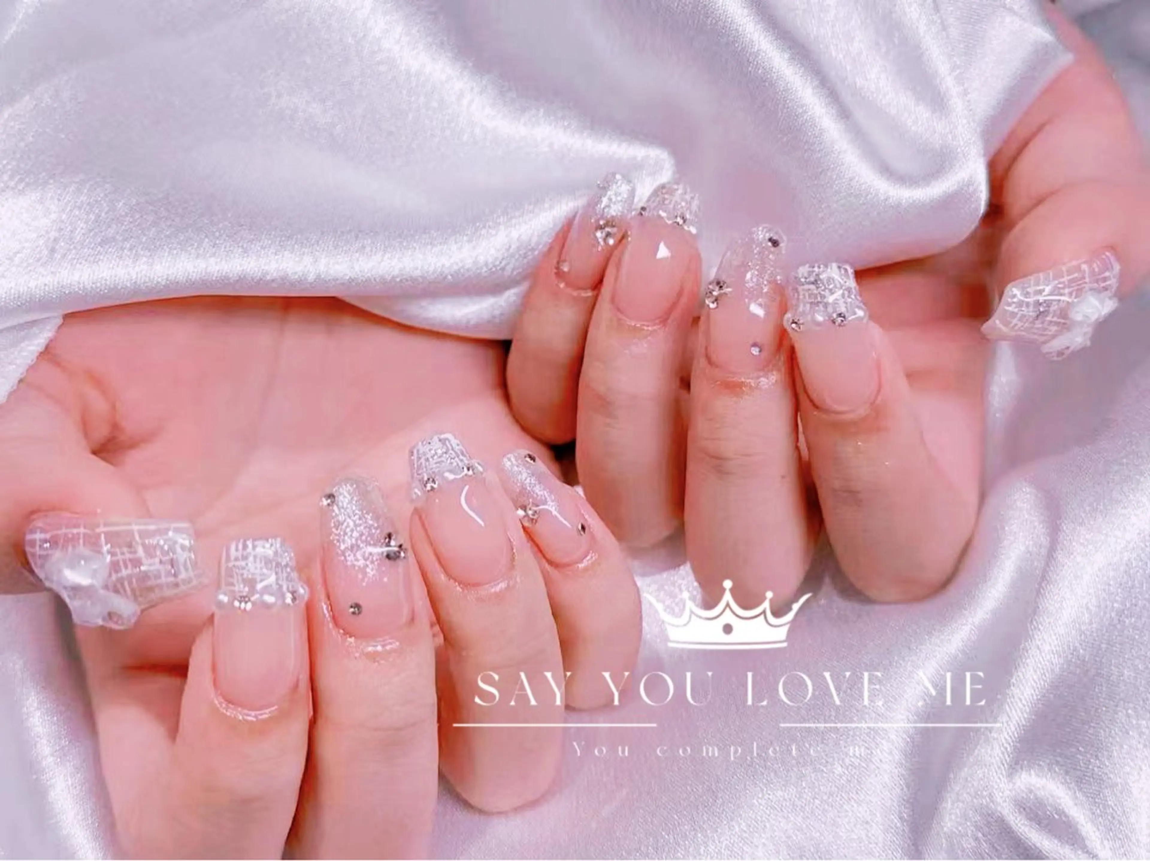 ネイル ハンドネイル 長さだし専門店 M2　rikaのネイルデザイン