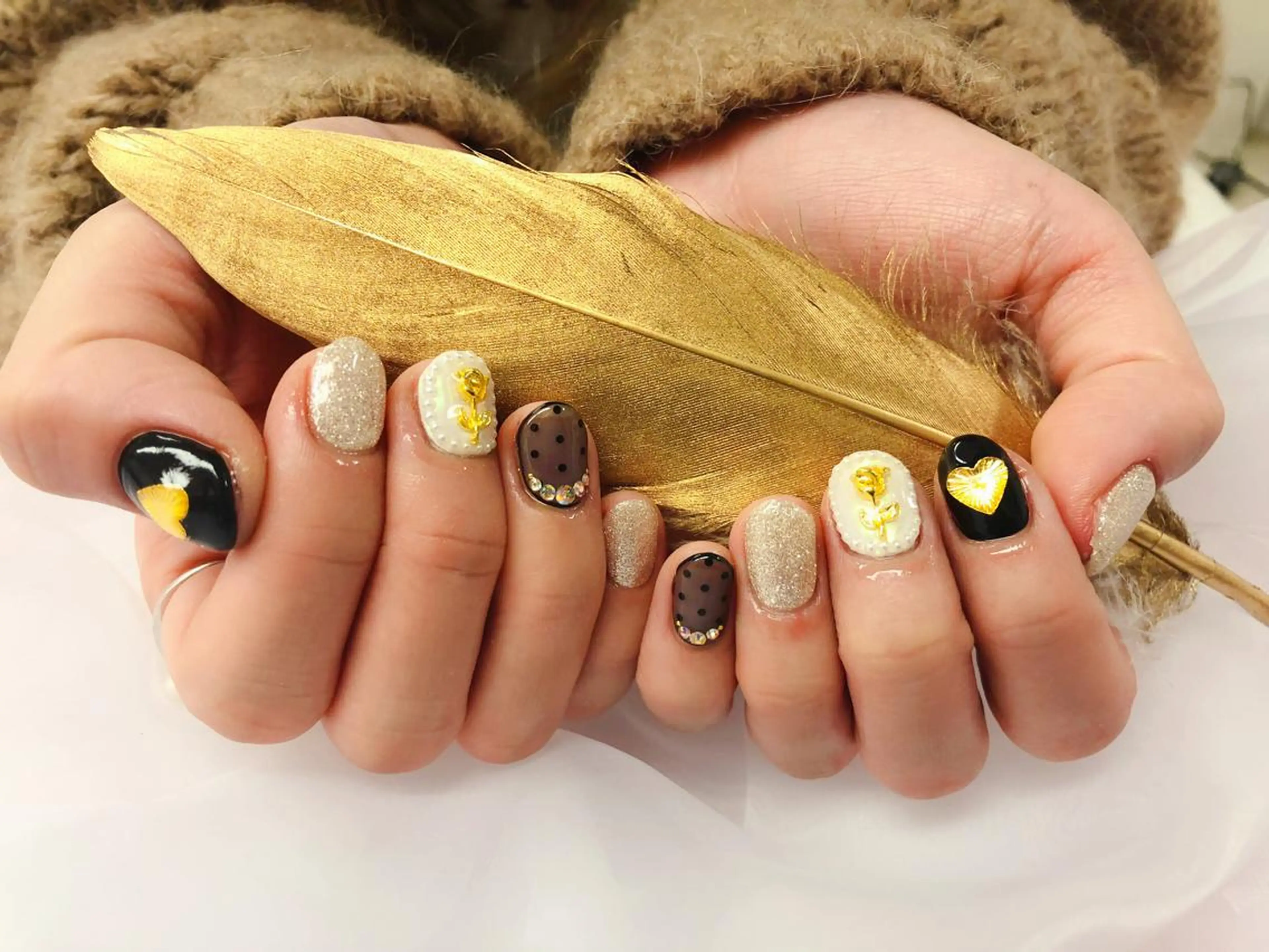 ミディアム nail jaol池袋店所属・ネイルJaol 池袋のネイルデザイン