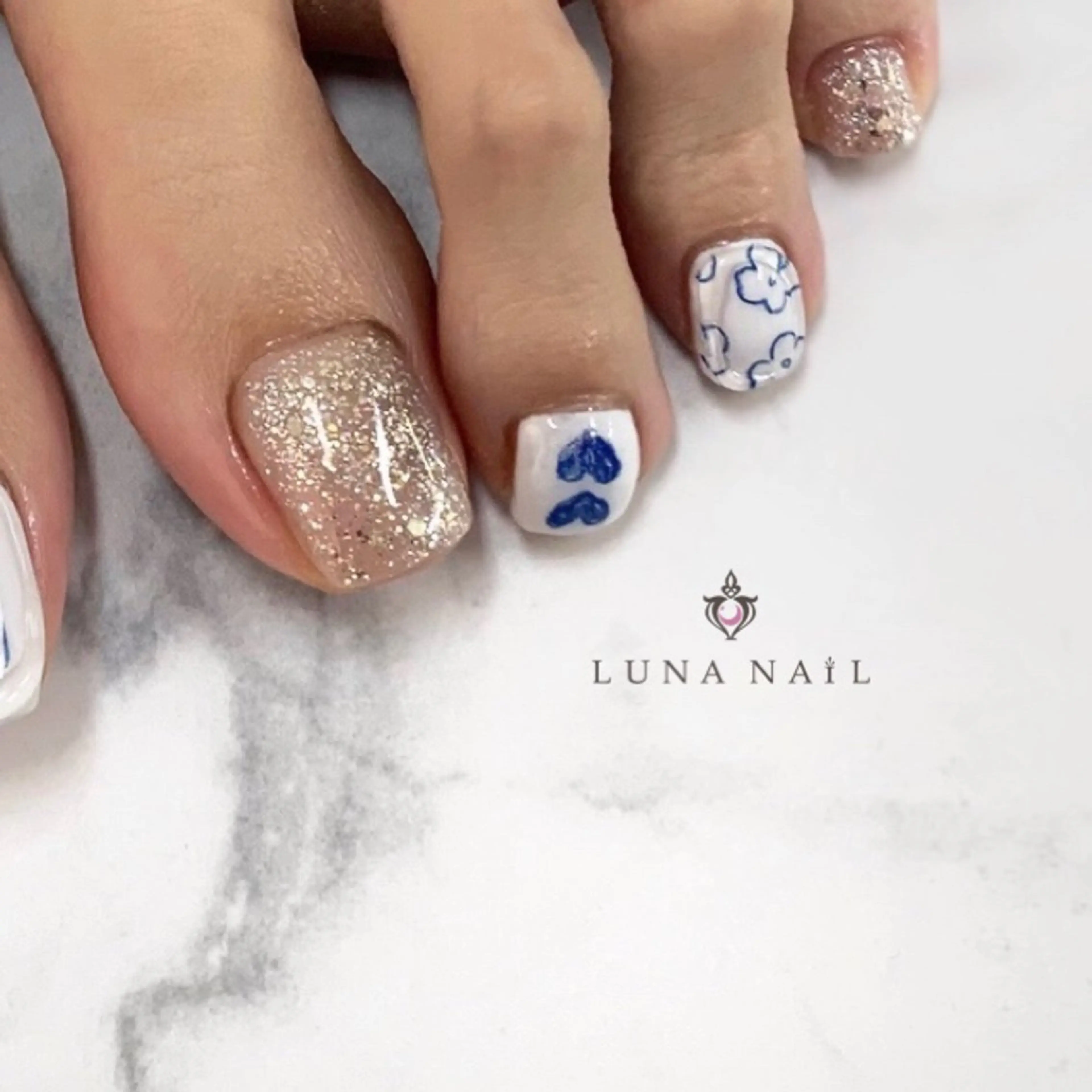 ネイル フットネイル アトリエ　ミモザ所属・いまむら あかりのネイルデザイン