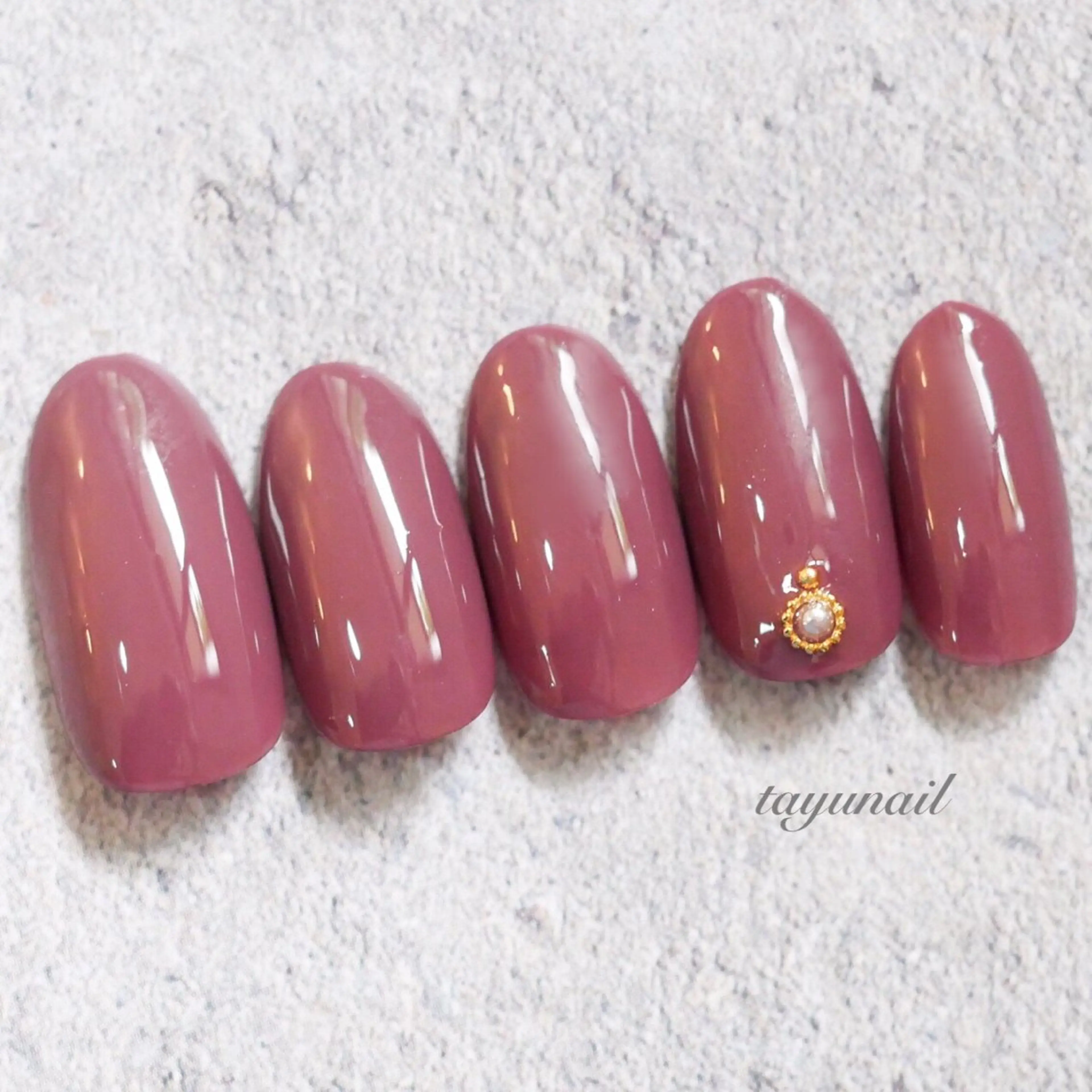 ネイル アートネイル ジェルネイル パラジェル シンプルネイル ハンドネイル ネイルサロン・ネイルスクール　たゆnail所属・ネイルサロン 【たゆnail】のネイルデザイン