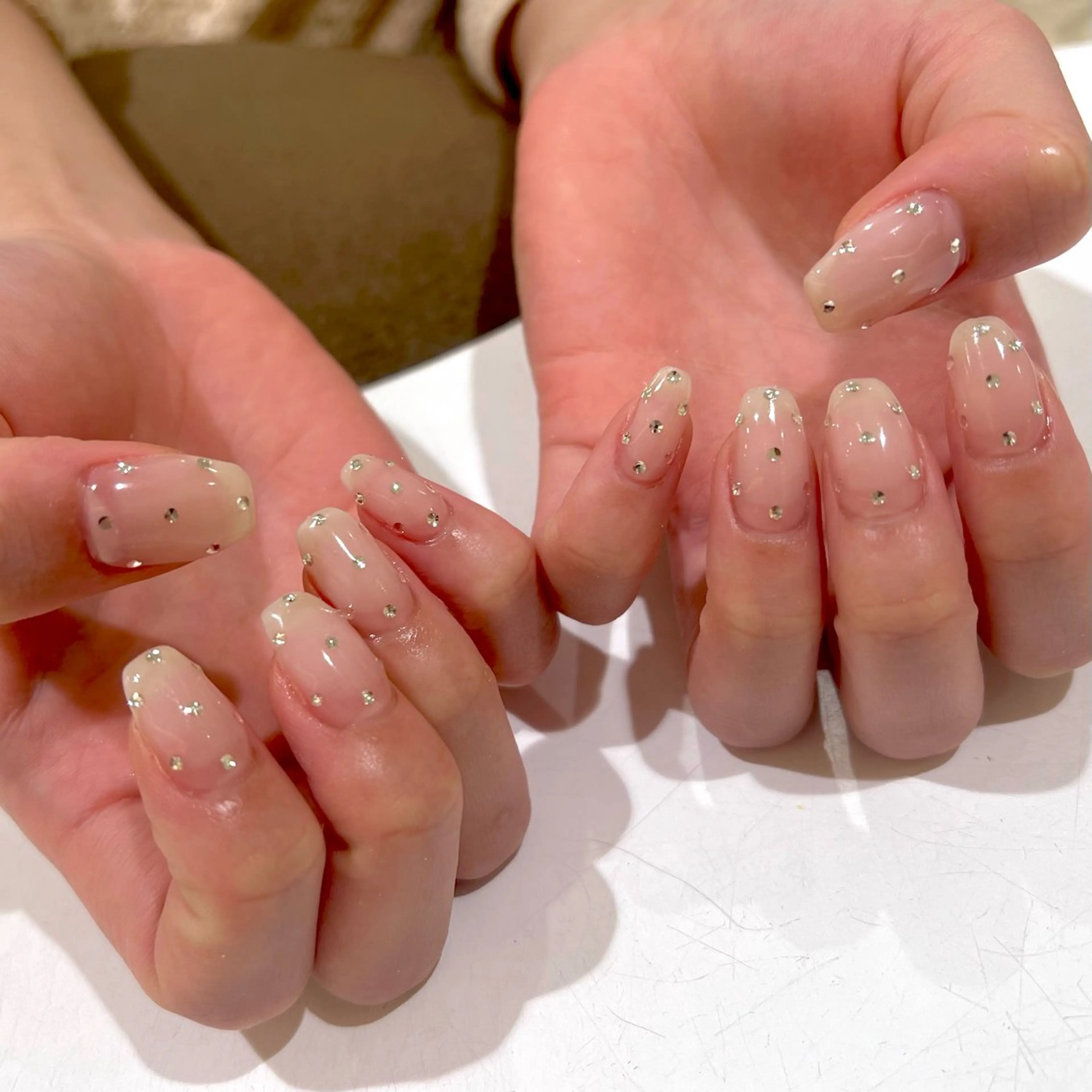 ネイル 持ち込み ハンドネイル 田中 夏海のネイルデザイン