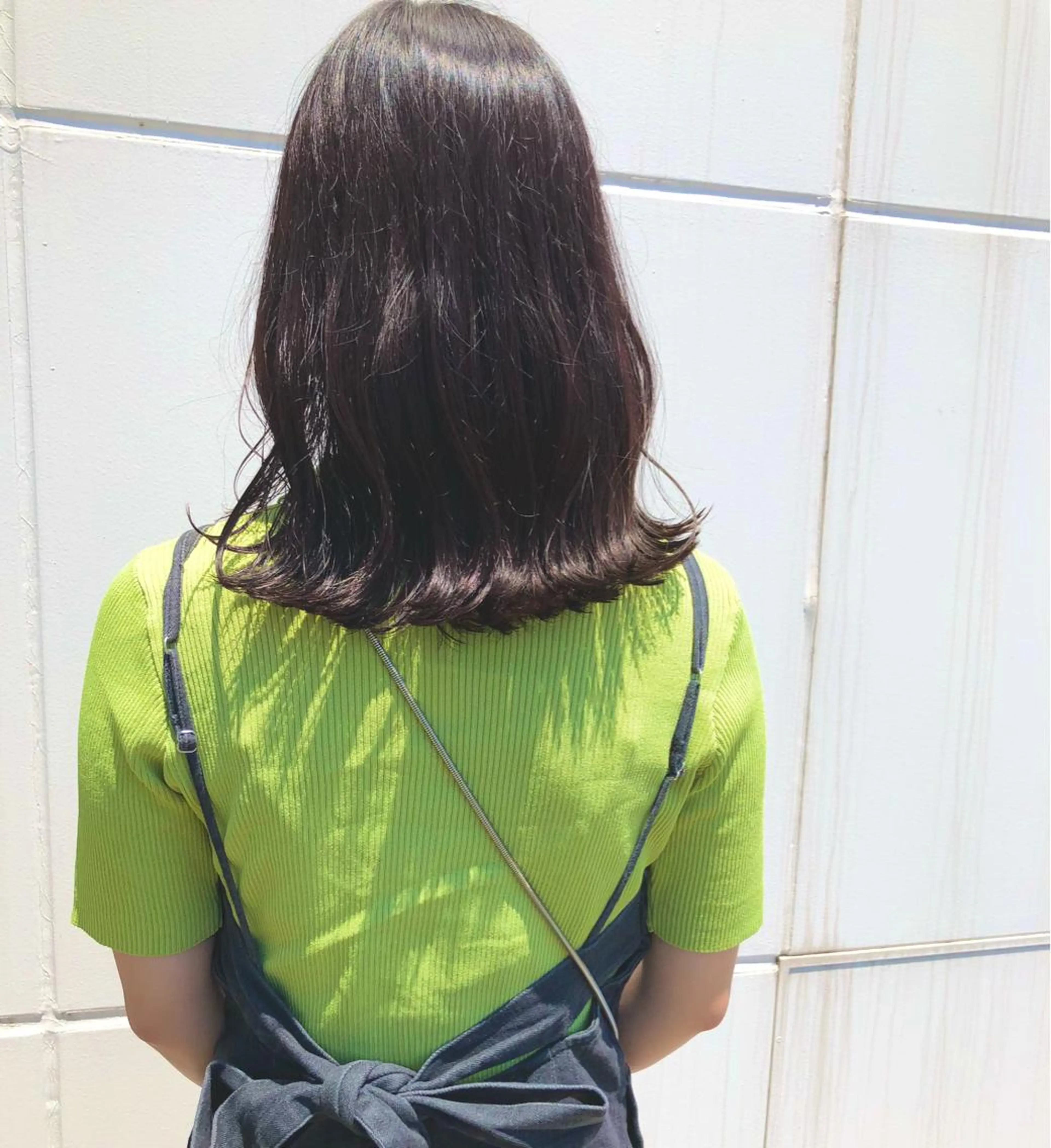 ミディアム ショート／ボブ／レイ ヤーいくらまゆのヘアスタイル