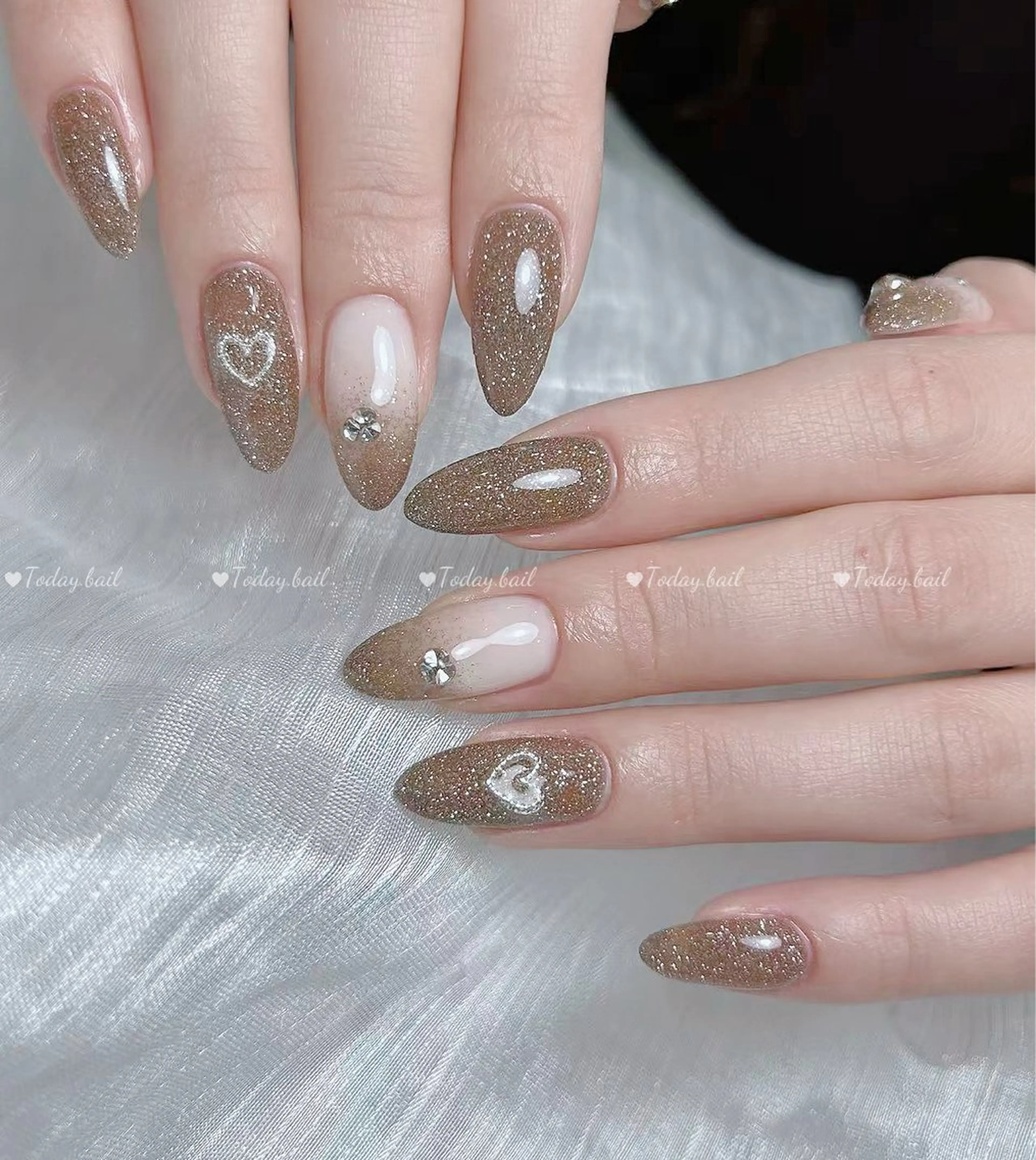 ネイル ハンドネイル 🎀Today nail💅のネイルデザイン