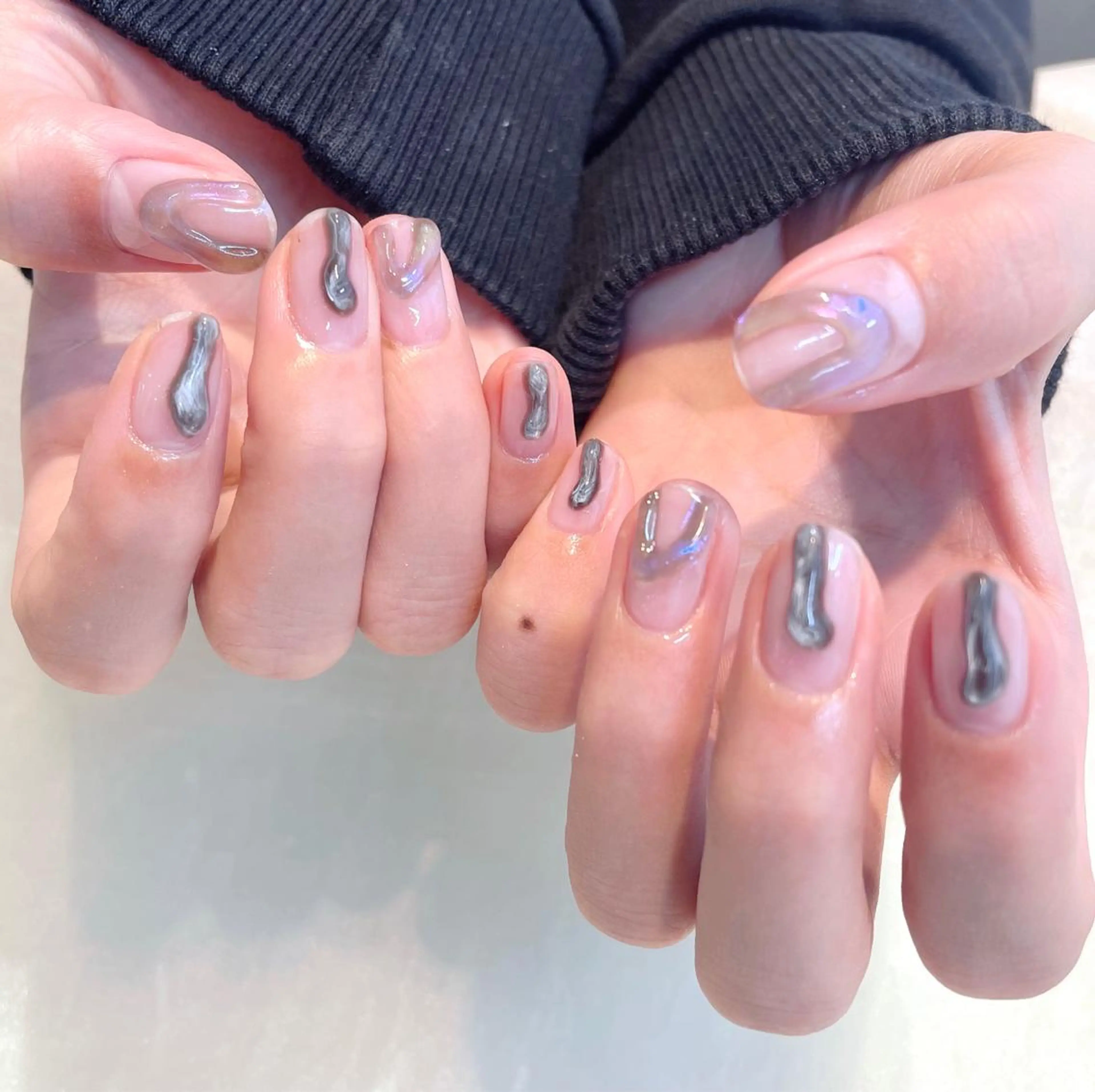 ネイル ハンドネイル 新井 ひなののネイルデザイン