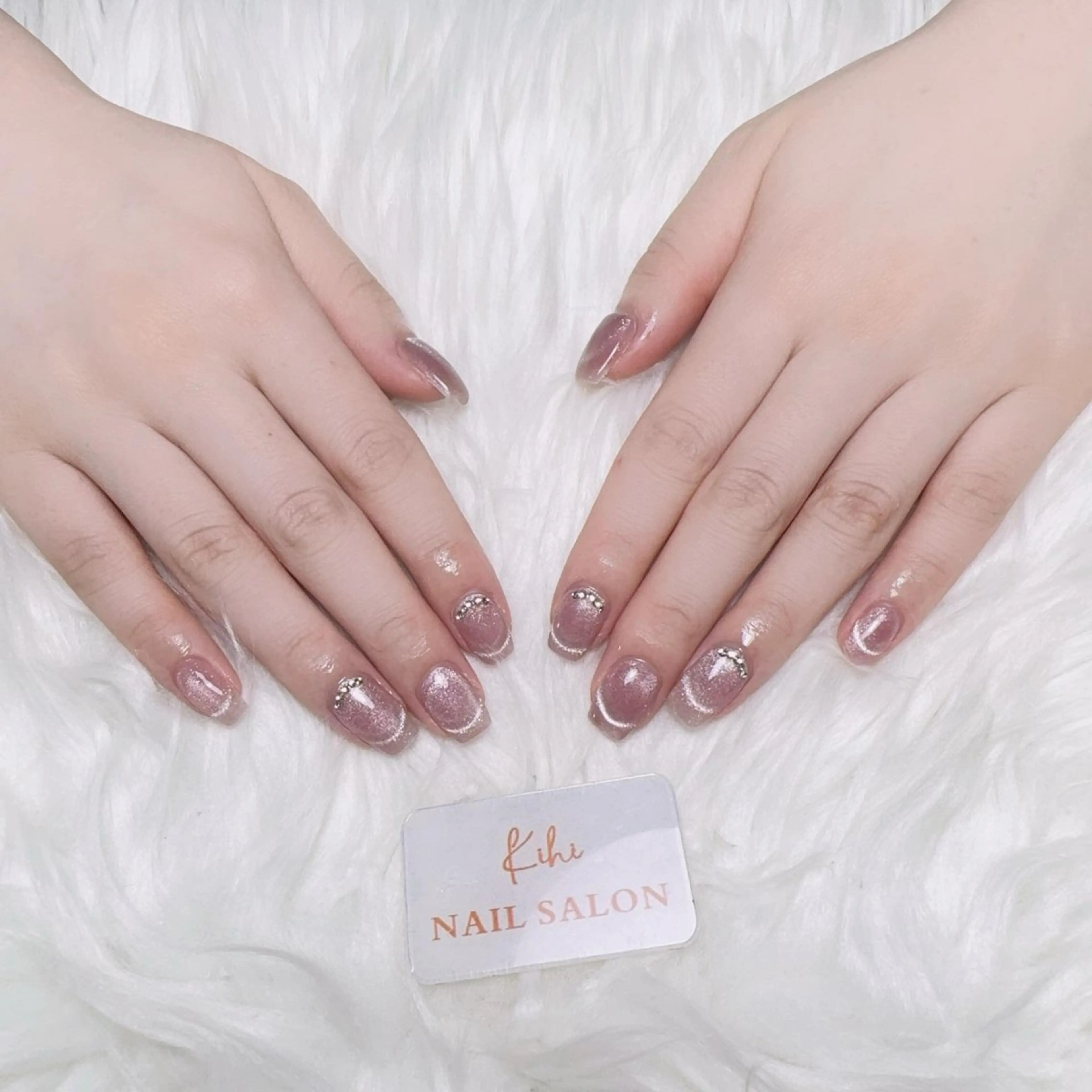 ネイル アートネイル フレンチネイル ジェルネイル グラデーション 韓国ネイル ハンドネイル ハンドケア さくら💮💮 【オフ無料】のネイルデザイン